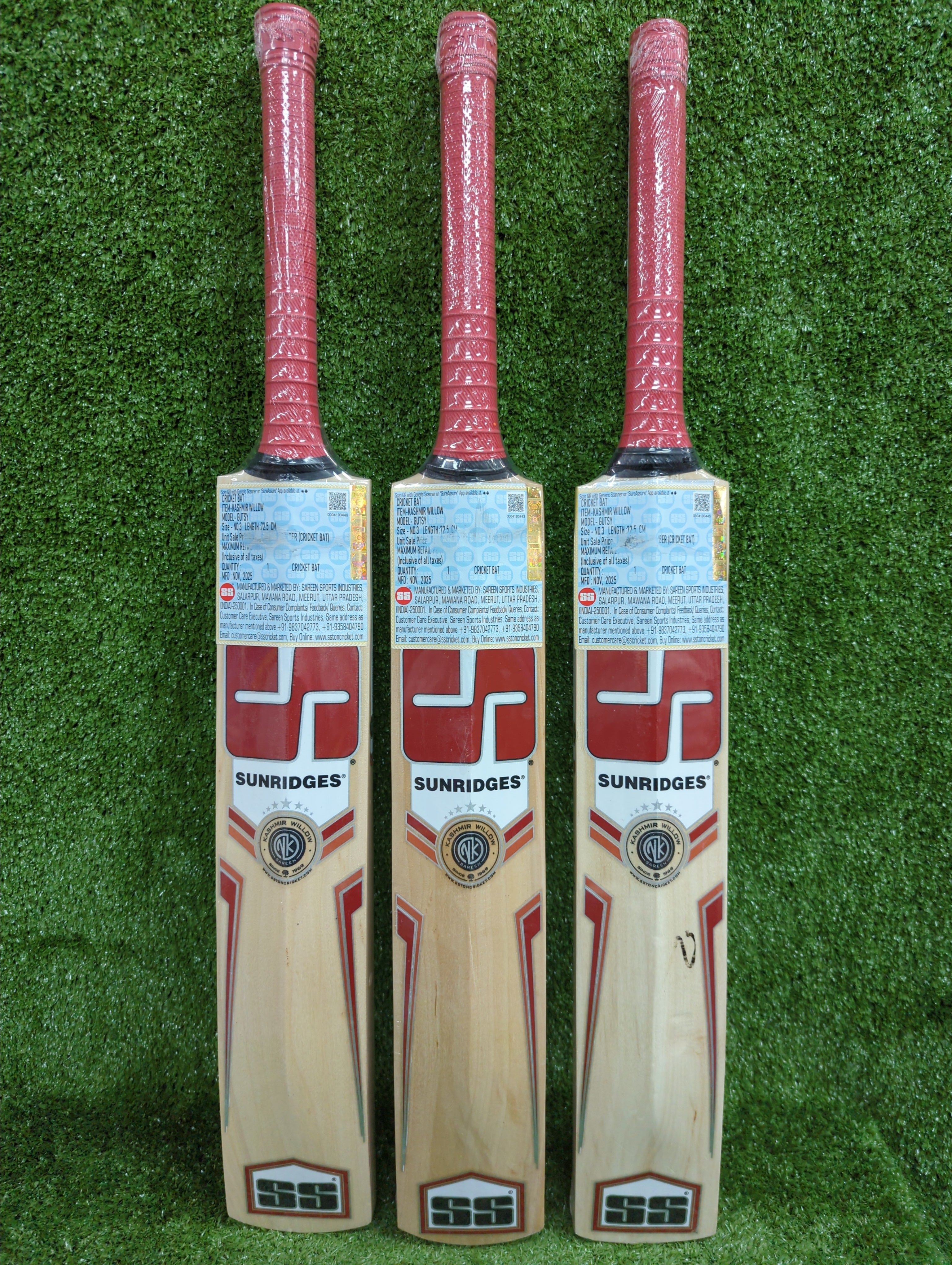 SS Gutsy Junior/Youth  Kashmir Willow Cricket Bat