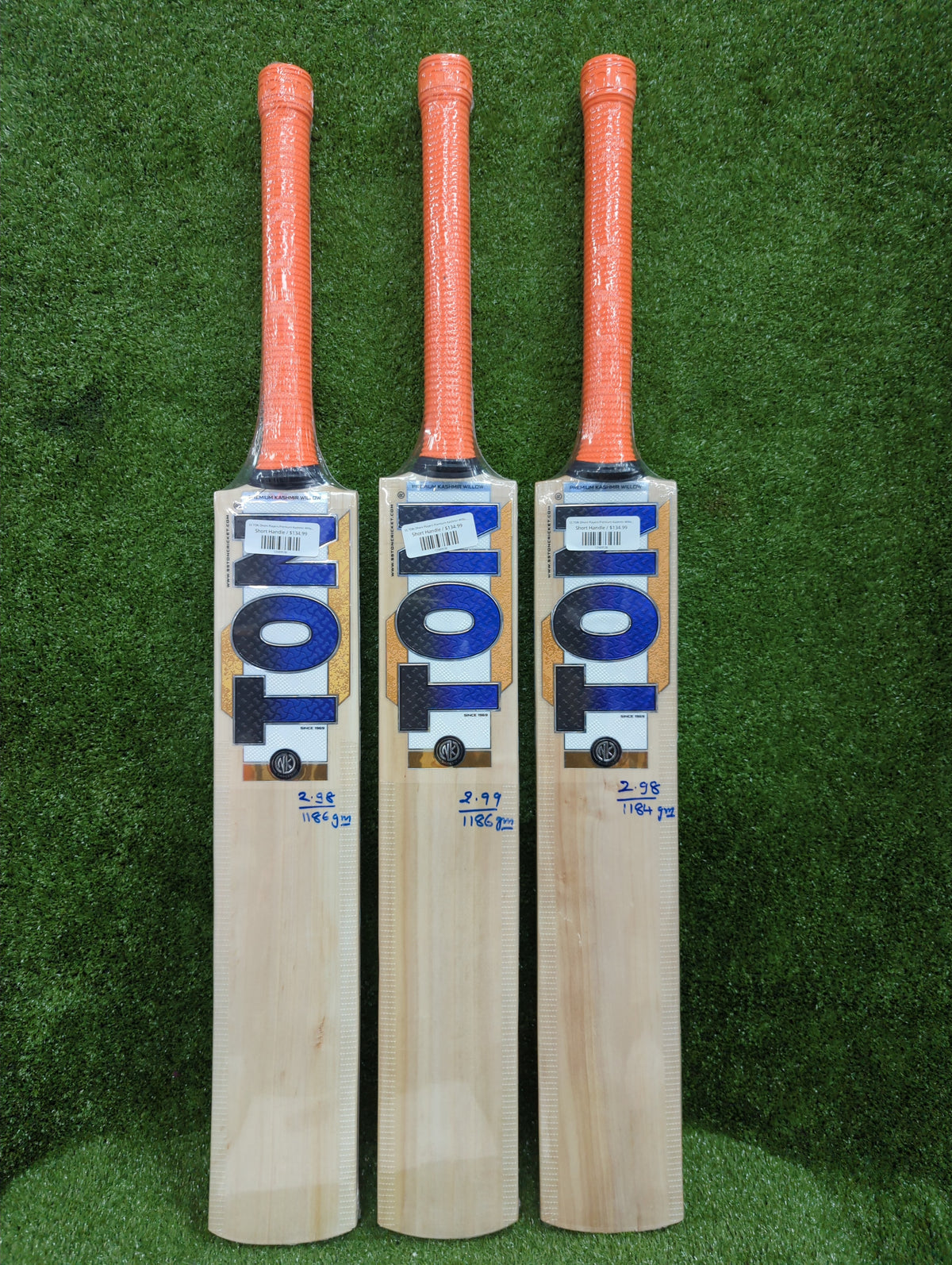 SS TON Dhoni Players Premium Kashmir Willow Cricket Bat SS