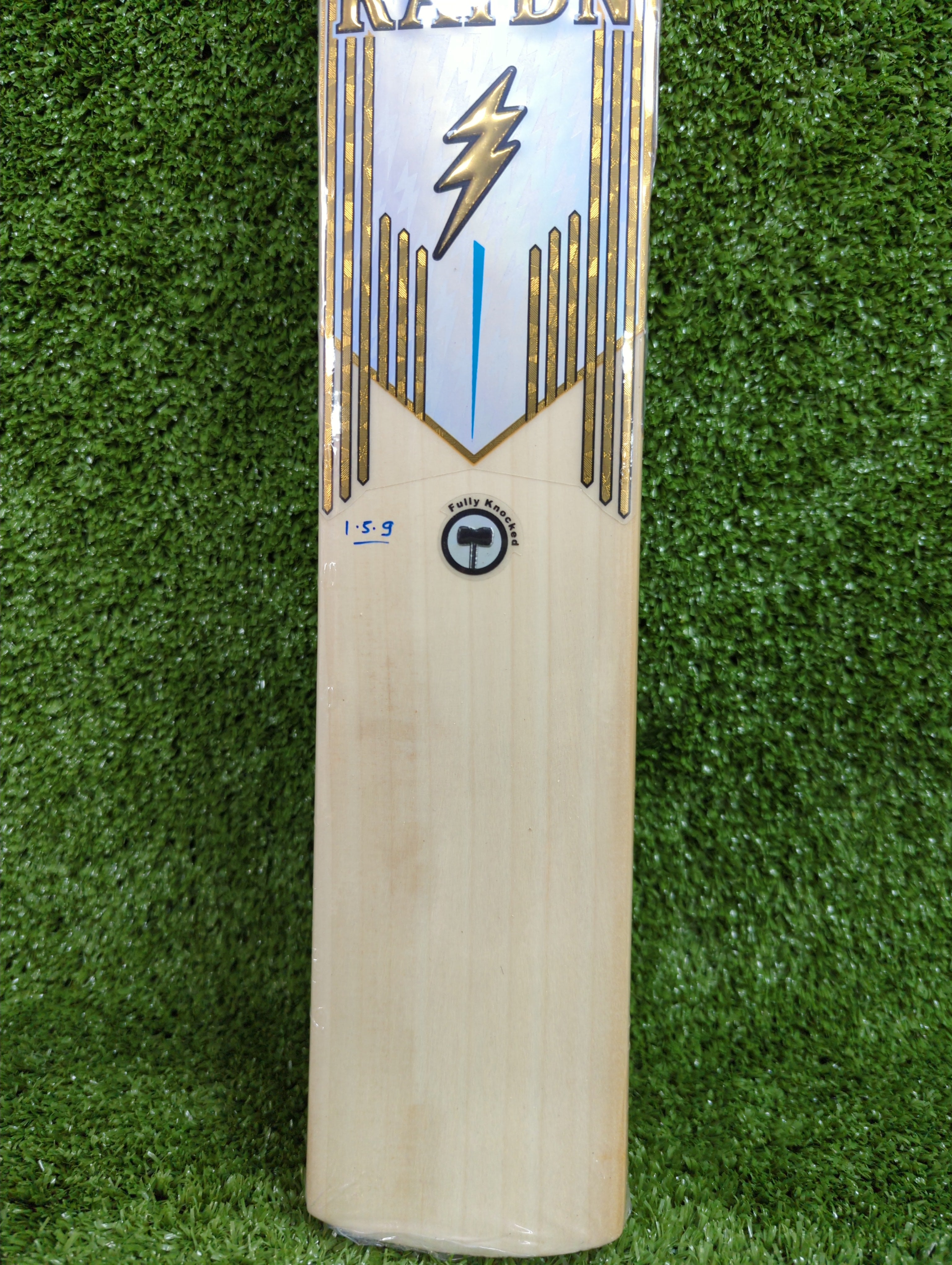 Raydn Gold Junior / Youth Premium English Willow Cricket Bat - PRE KNOCKED