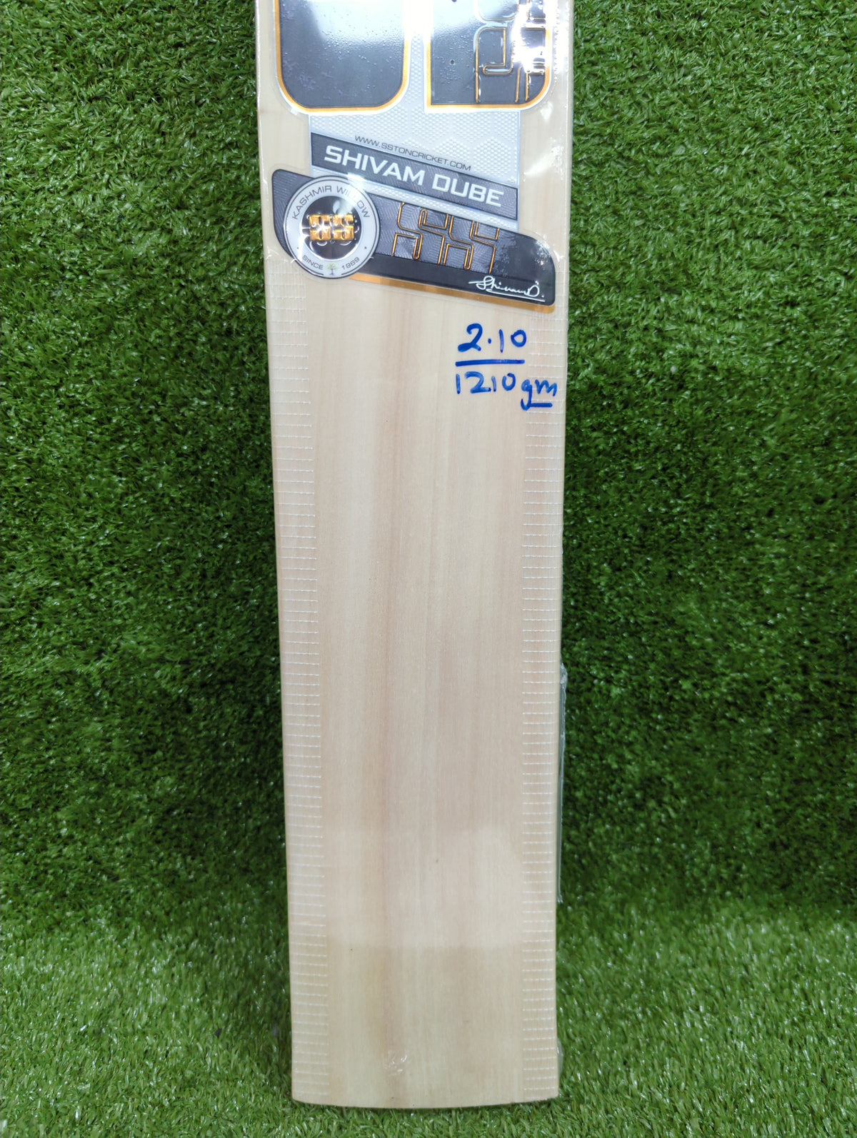 SS Shivam Dube Player Profile Kashmir Willow Cricket Bat (Short Handle) SS