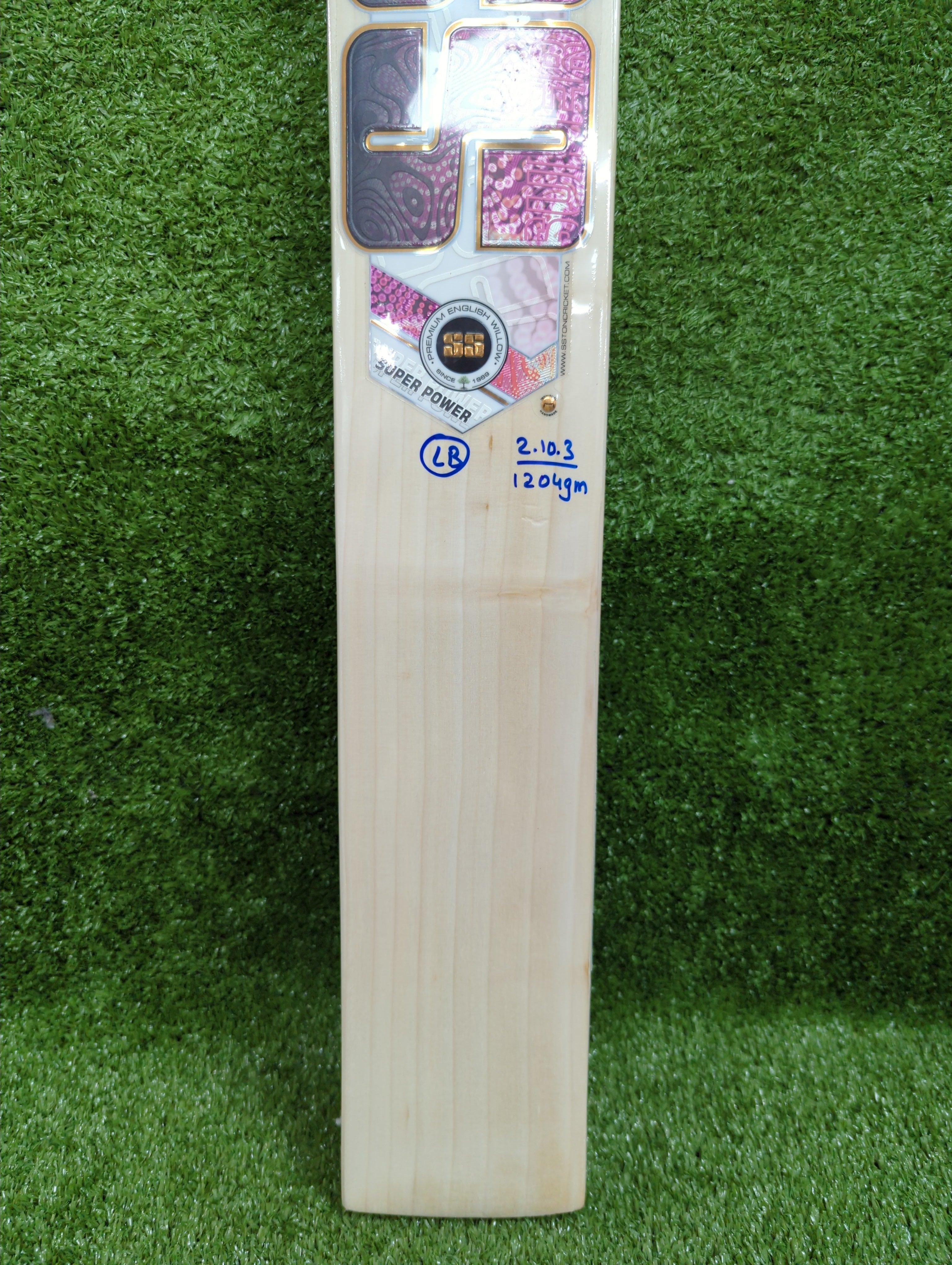 SS Super Power English Willow Cricket Bat Long Blade SS