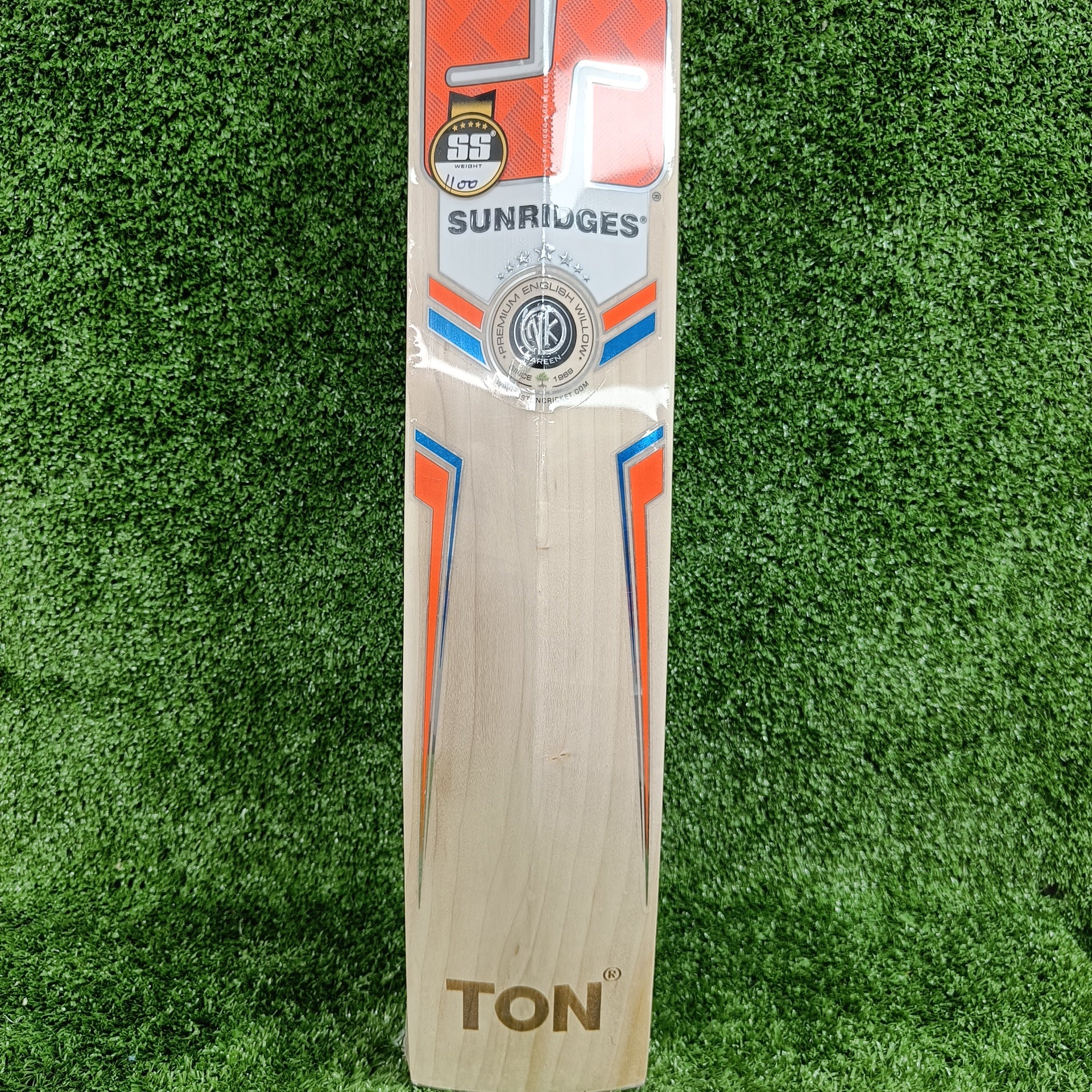 SS Orange English Willow Cricket Bat