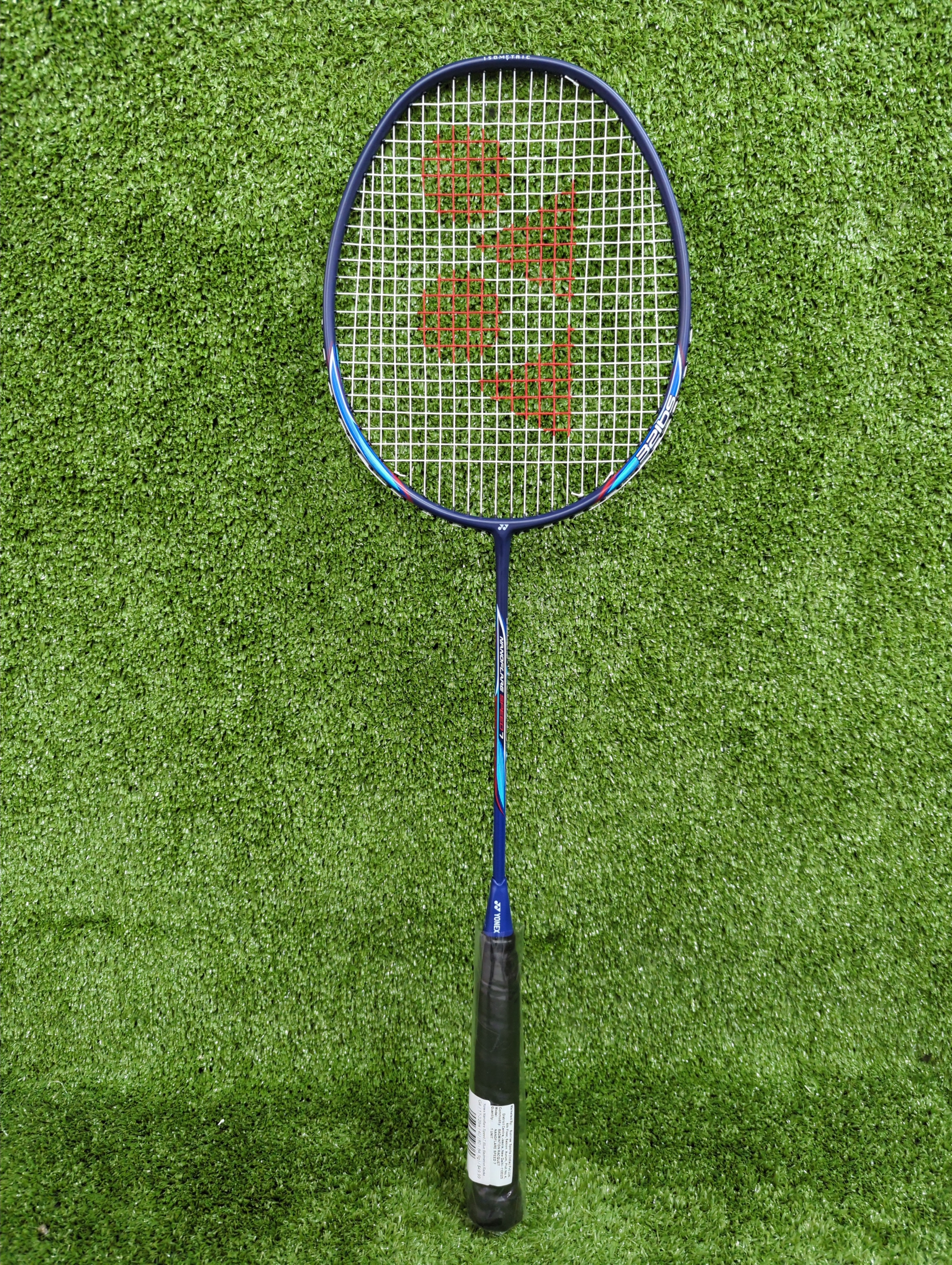 Yonex Nanoflare Speed 7 Blue Badminton Racket Prestrung - Made in India