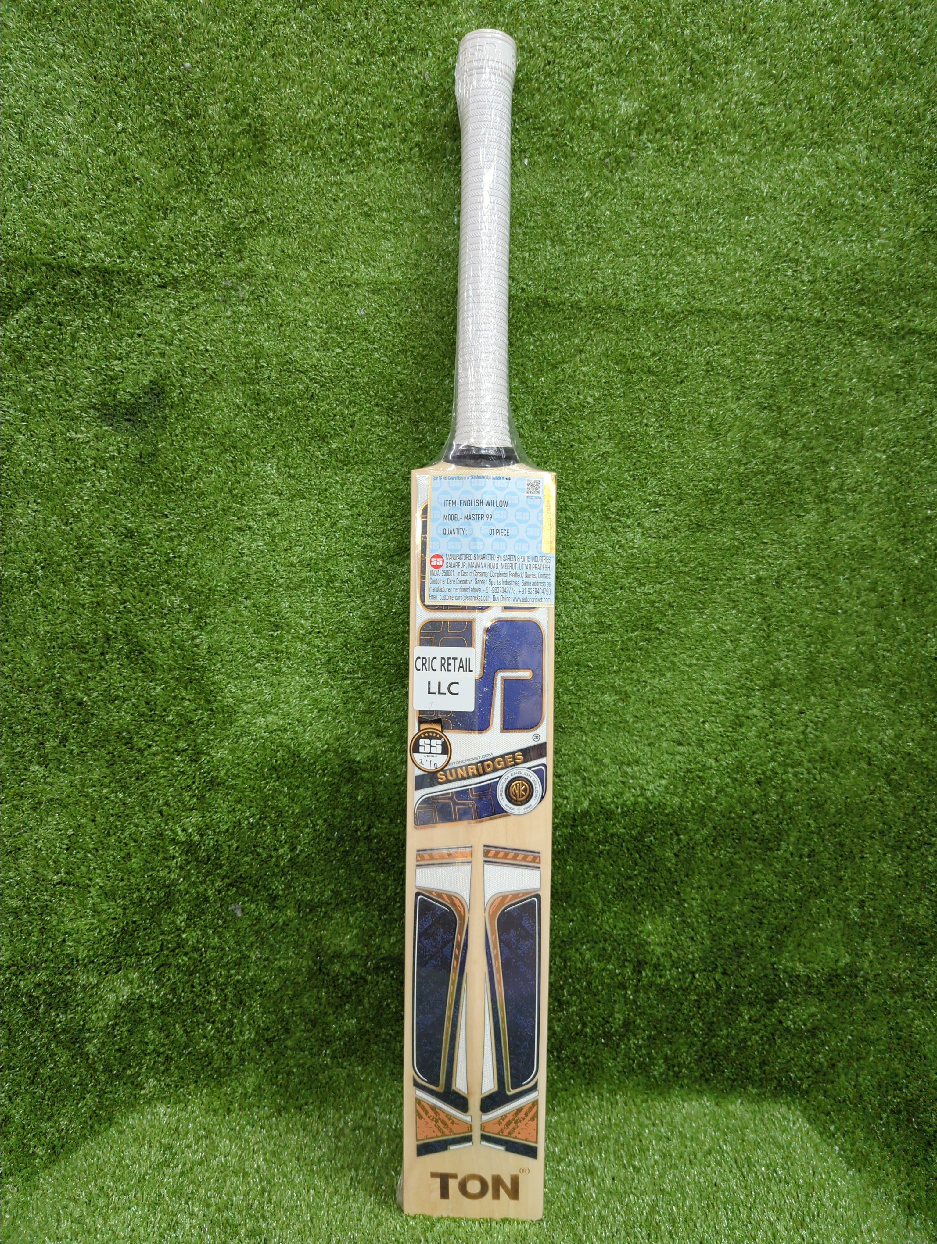 SS Master 99 English Willow Cricket Bat SS