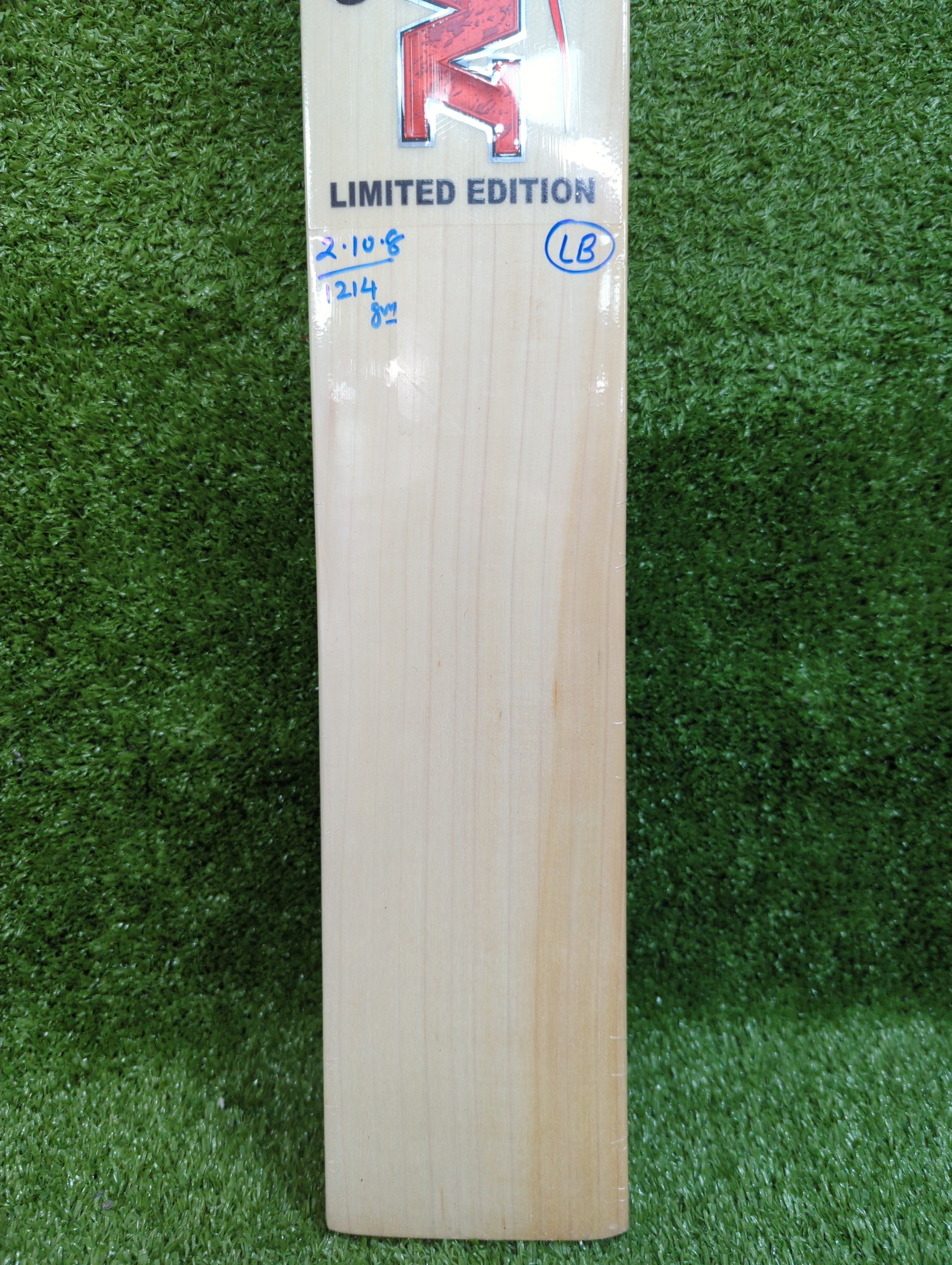 MRF Genius Limited Edition English Willow Cricket Bat - Long Blade SKC NEEDS TO UPDATE MRF