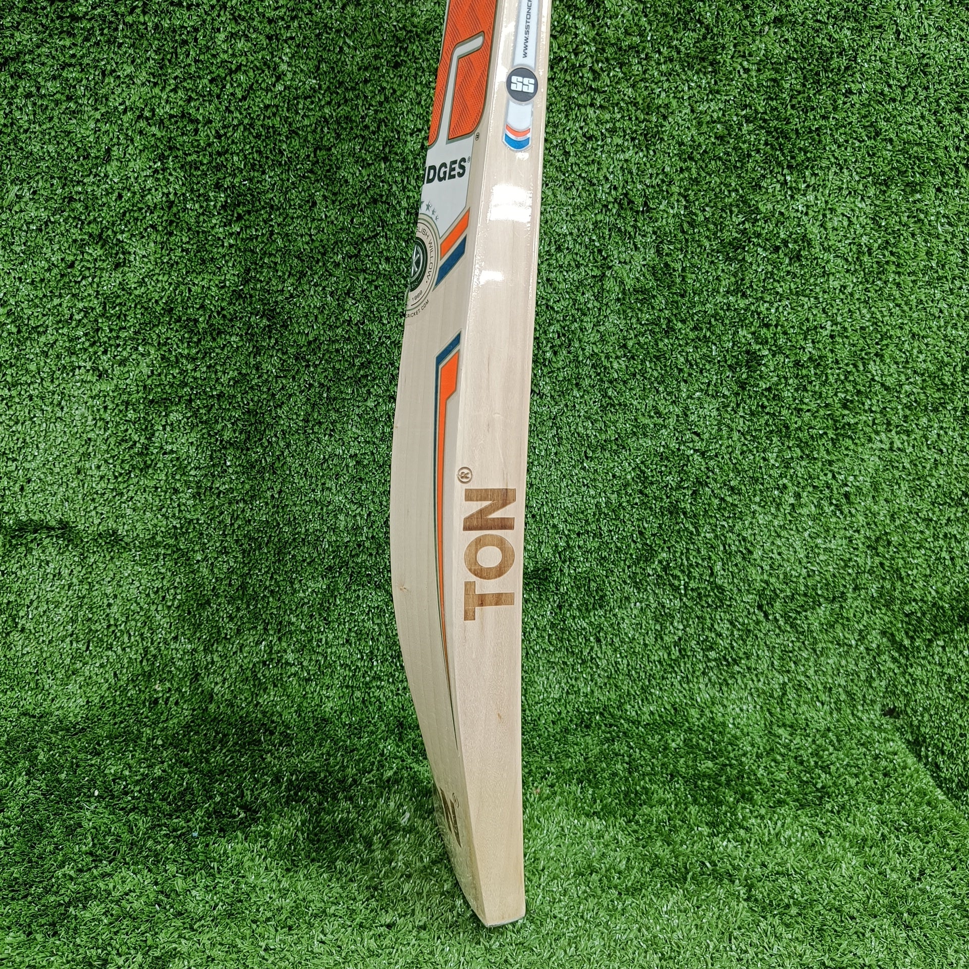 SS Orange English Willow Cricket Bat