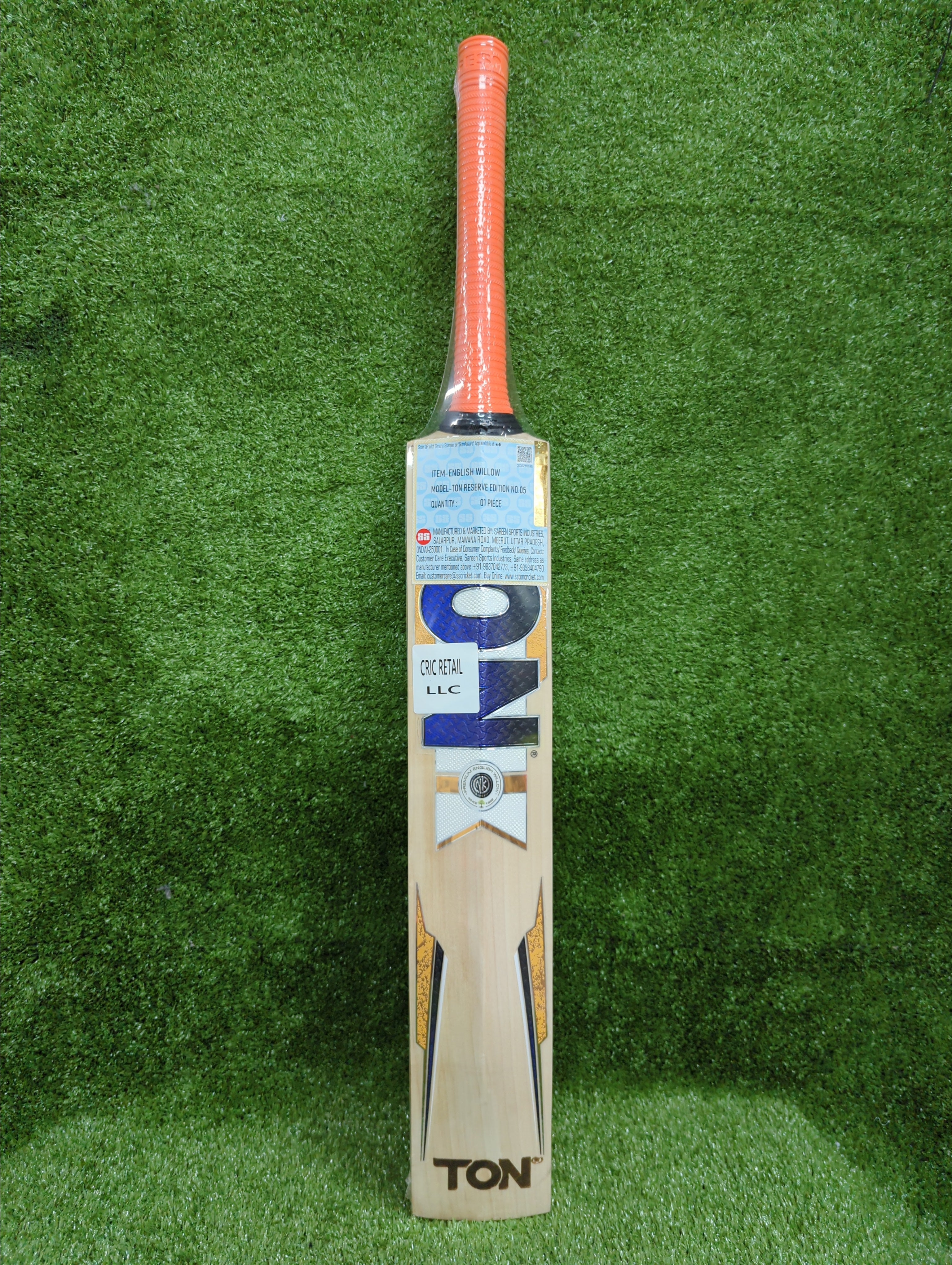 SS Ton Reserve Edition Junior / Youth English Willow Cricket Bat SS