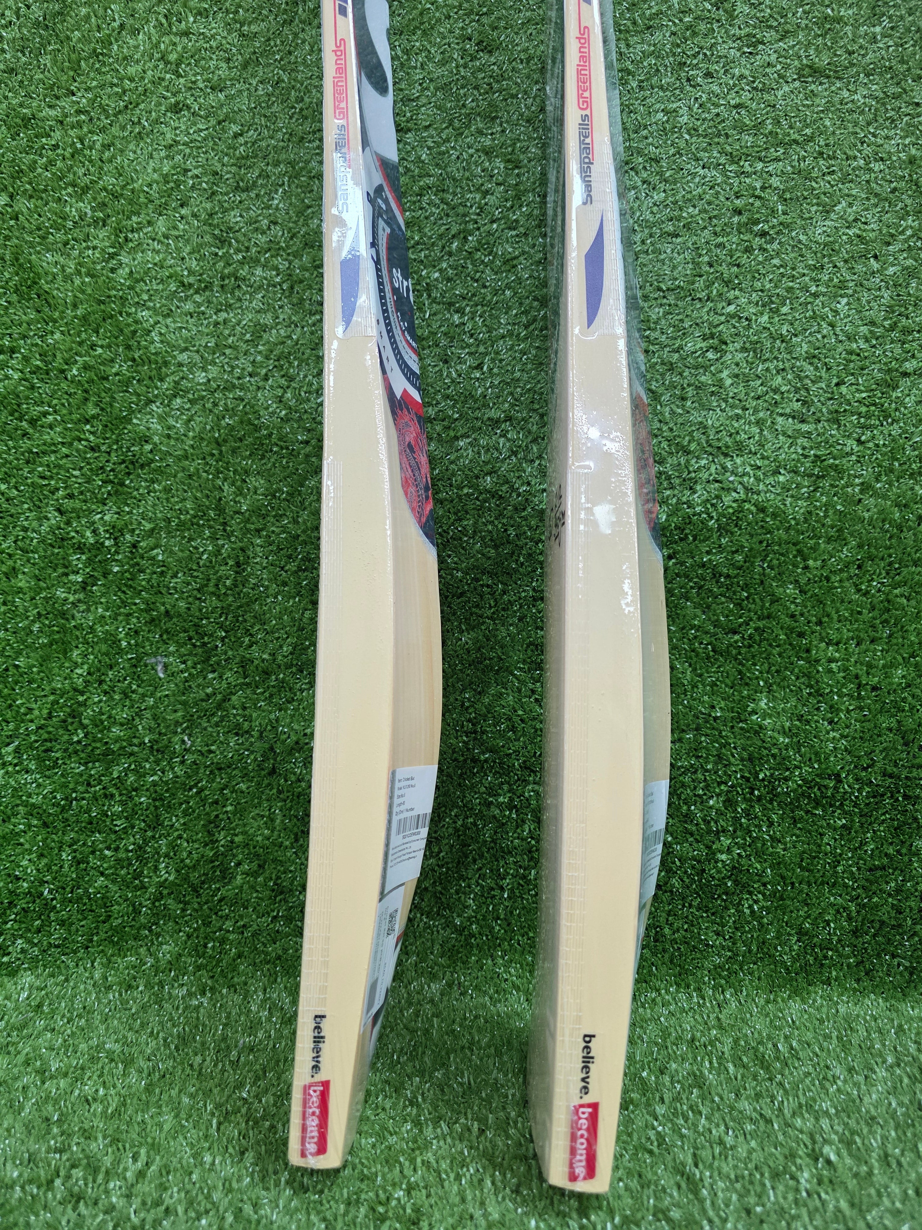 SG KLR 250 Junior / Youth English Willow Cricket Bat with STR8Bat Sensor SG