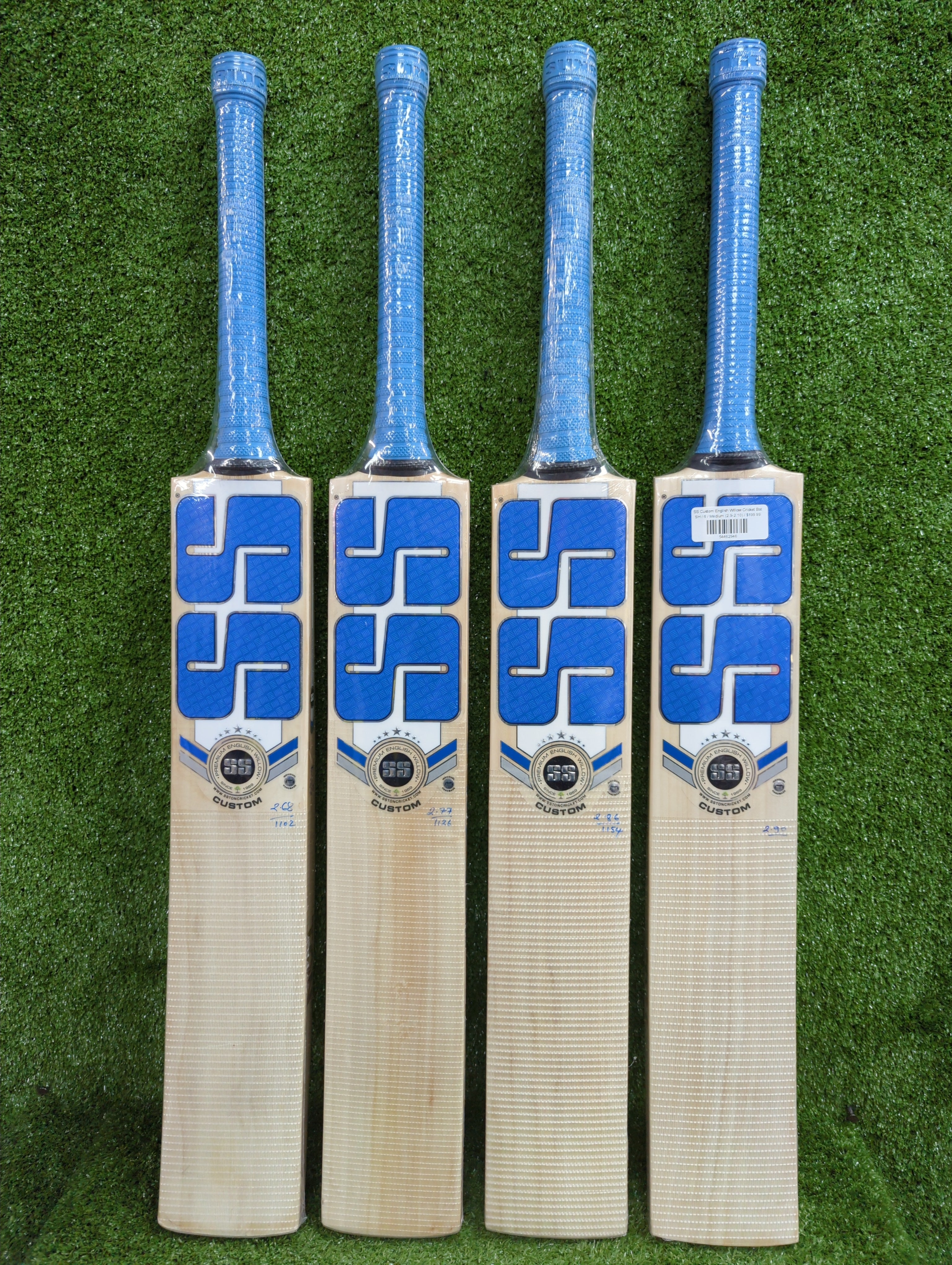 SS Custom English Willow Cricket Bat