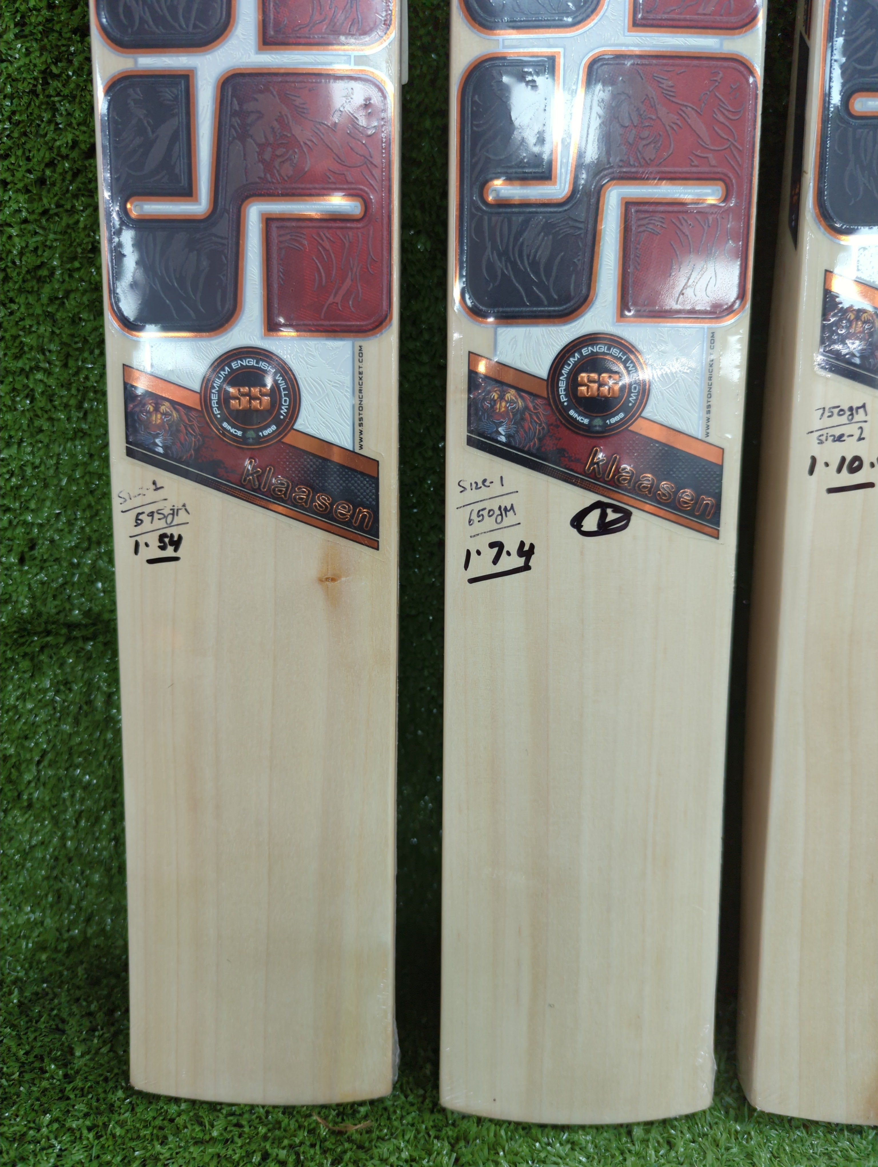 SS Heinrich Klassen Players Colt Junior / Youth English Willow Cricket Bat