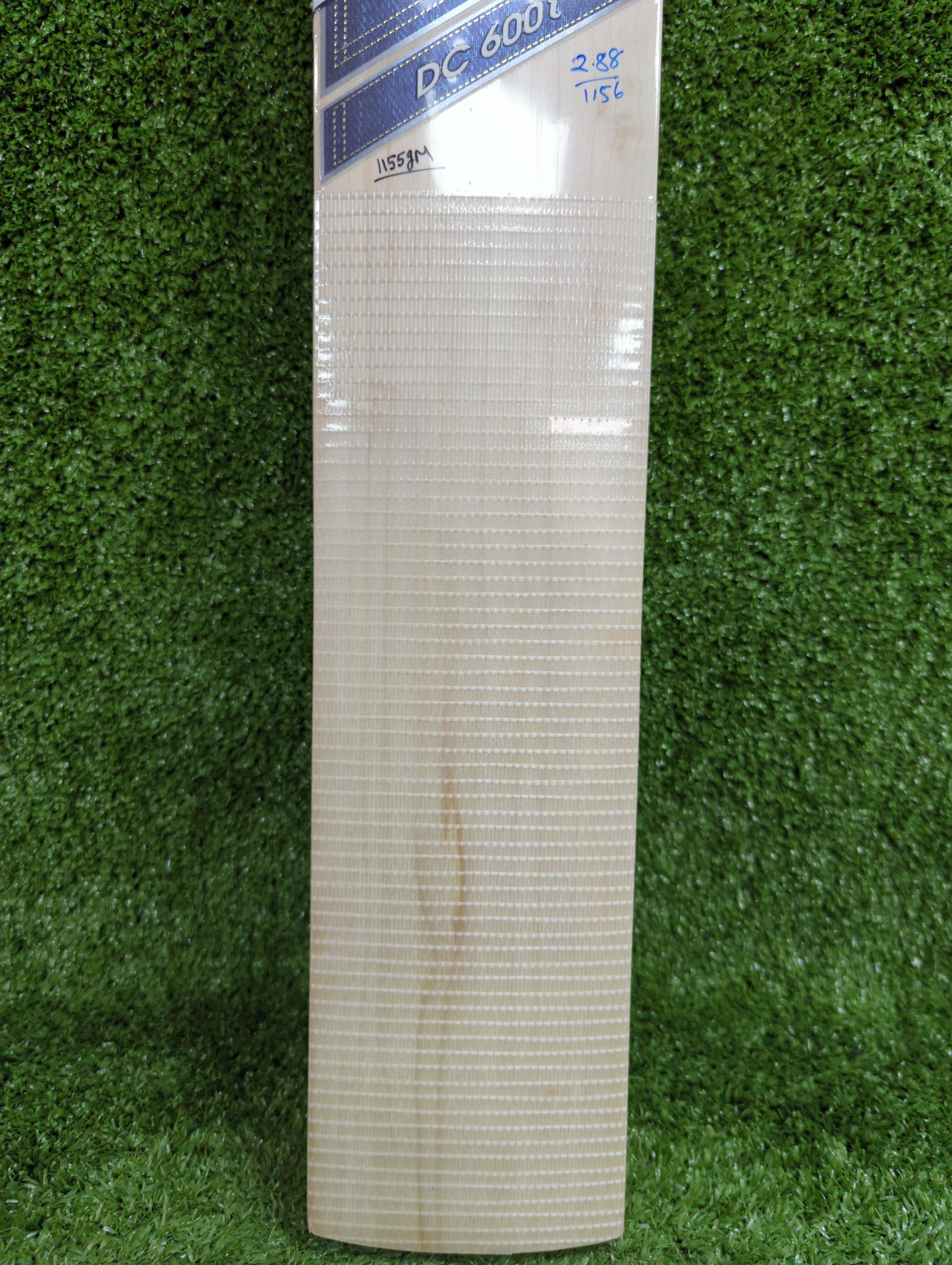 NB DC 600i English Willow Cricket Bat by NB - side view - TopCricketStore