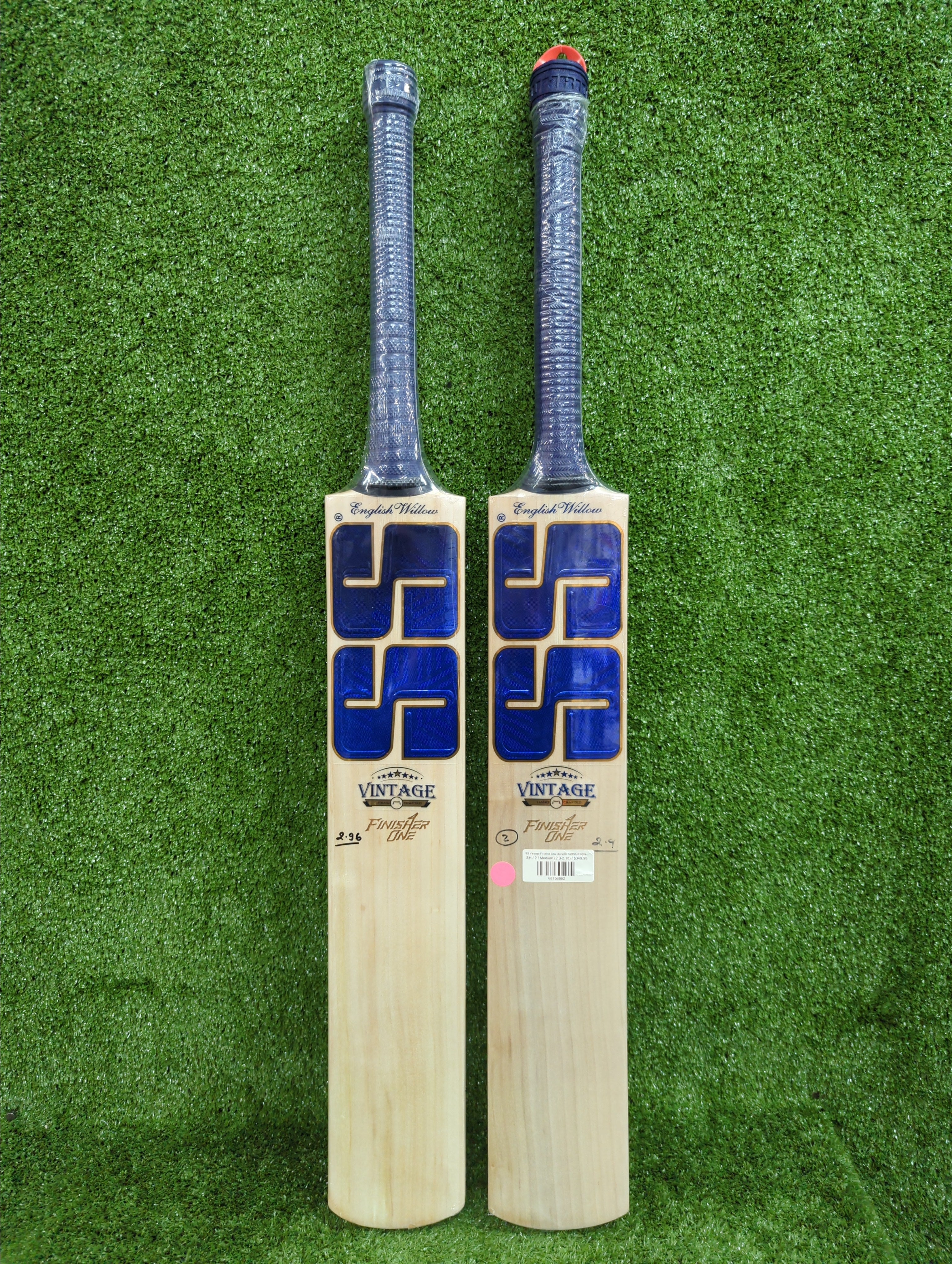 SS Vintage Finisher One (Dinesh Karthik) English Willow Cricket Bat Dark Blue