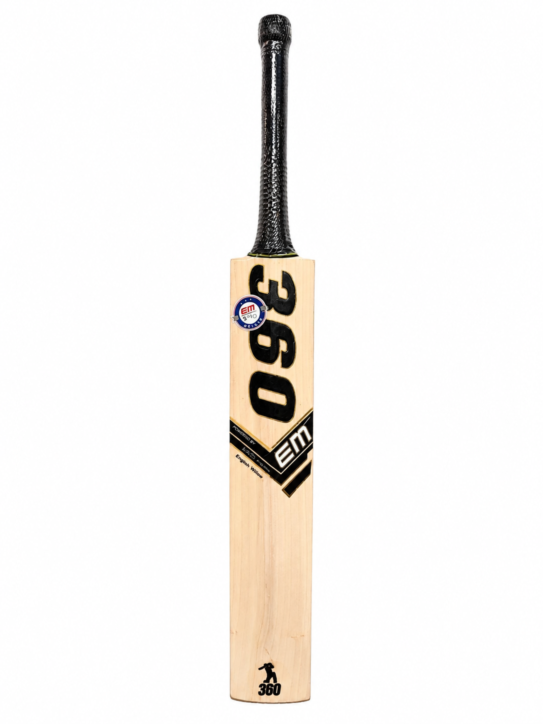 EM 360 No. 17 AB de Villiers Junior Youth English Willow Cricket Bat EM