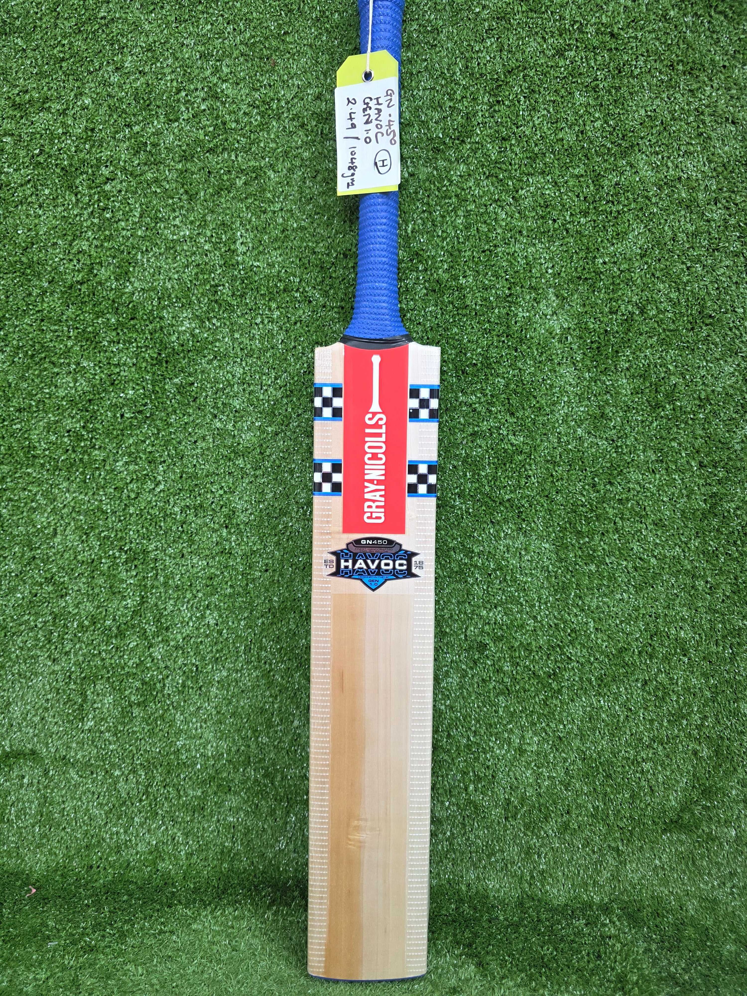Gray-Nicolls Havoc 1.0 GN450 Youth Harrow English Willow Cricket Bat