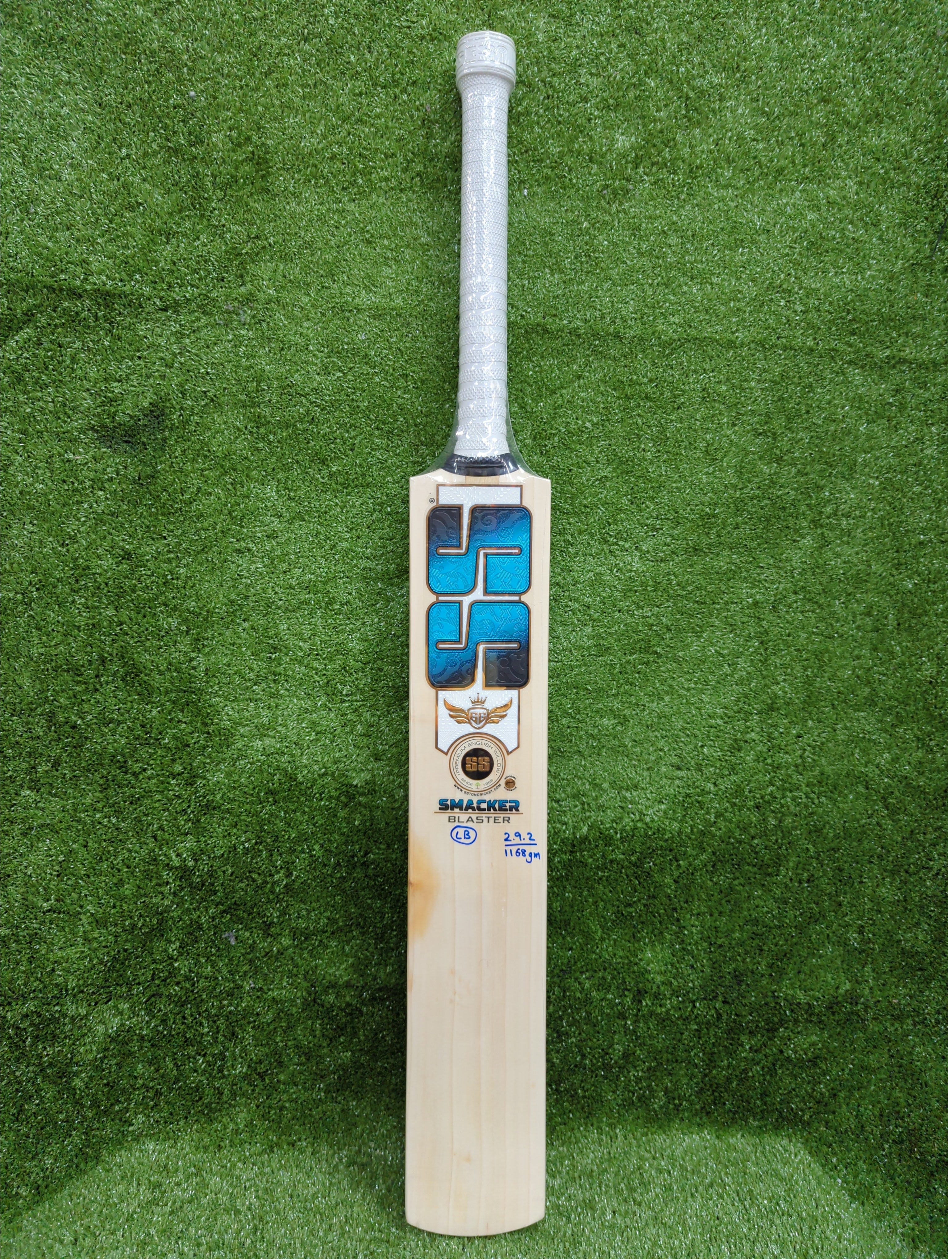 SS GG Smacker Blaster English Willow Cricket Bat Long Blade SS
