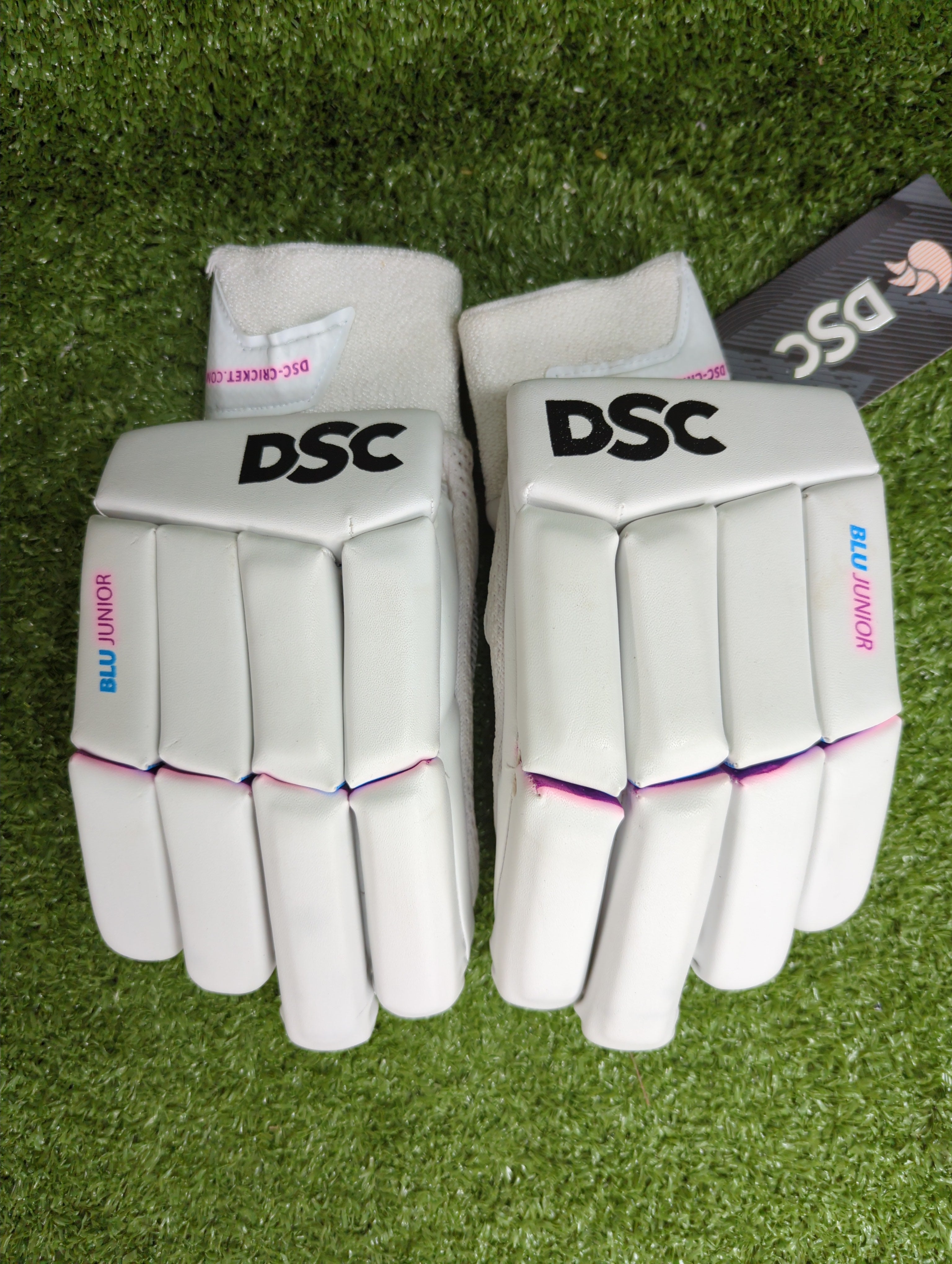 DSC BLU Junior / Youth Cricket Batting Gloves by DSC