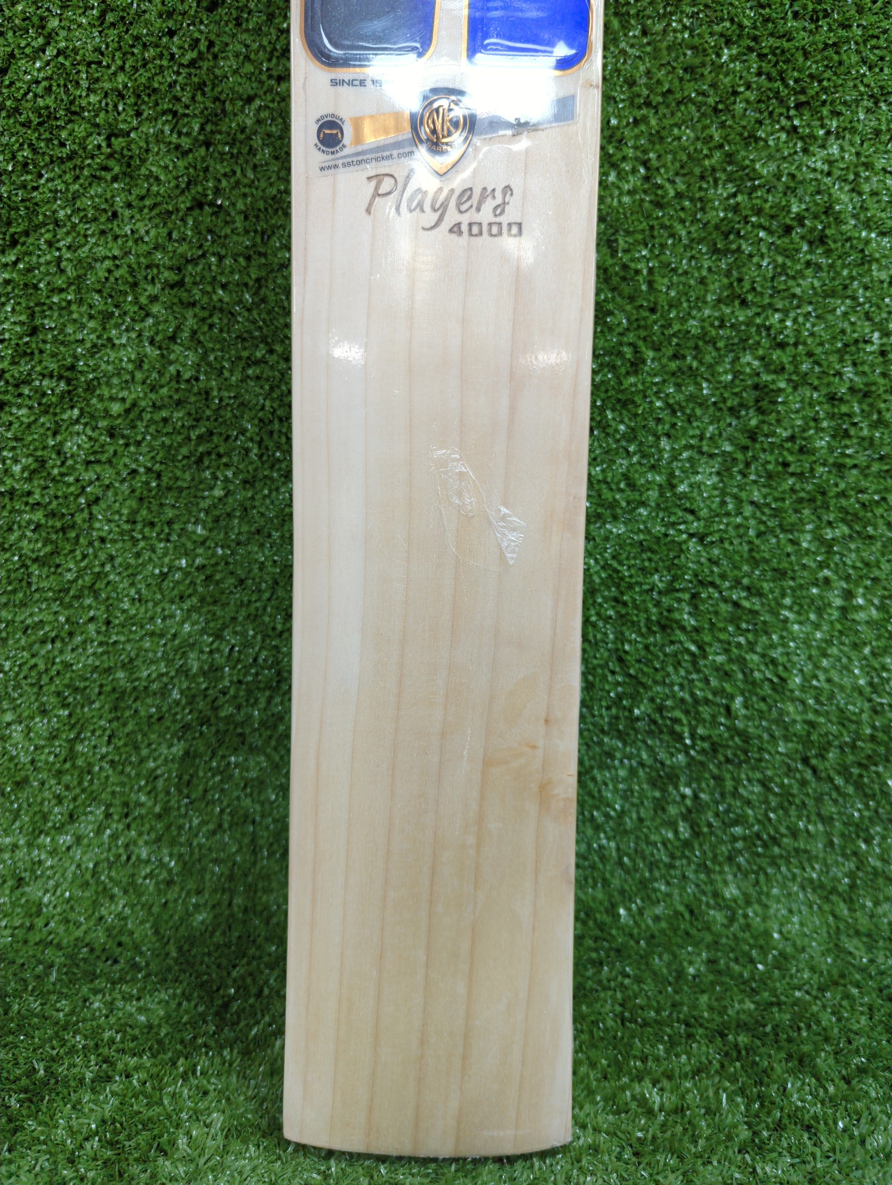 SS Players 4000 English Willow Cricket Bat - Long Blade