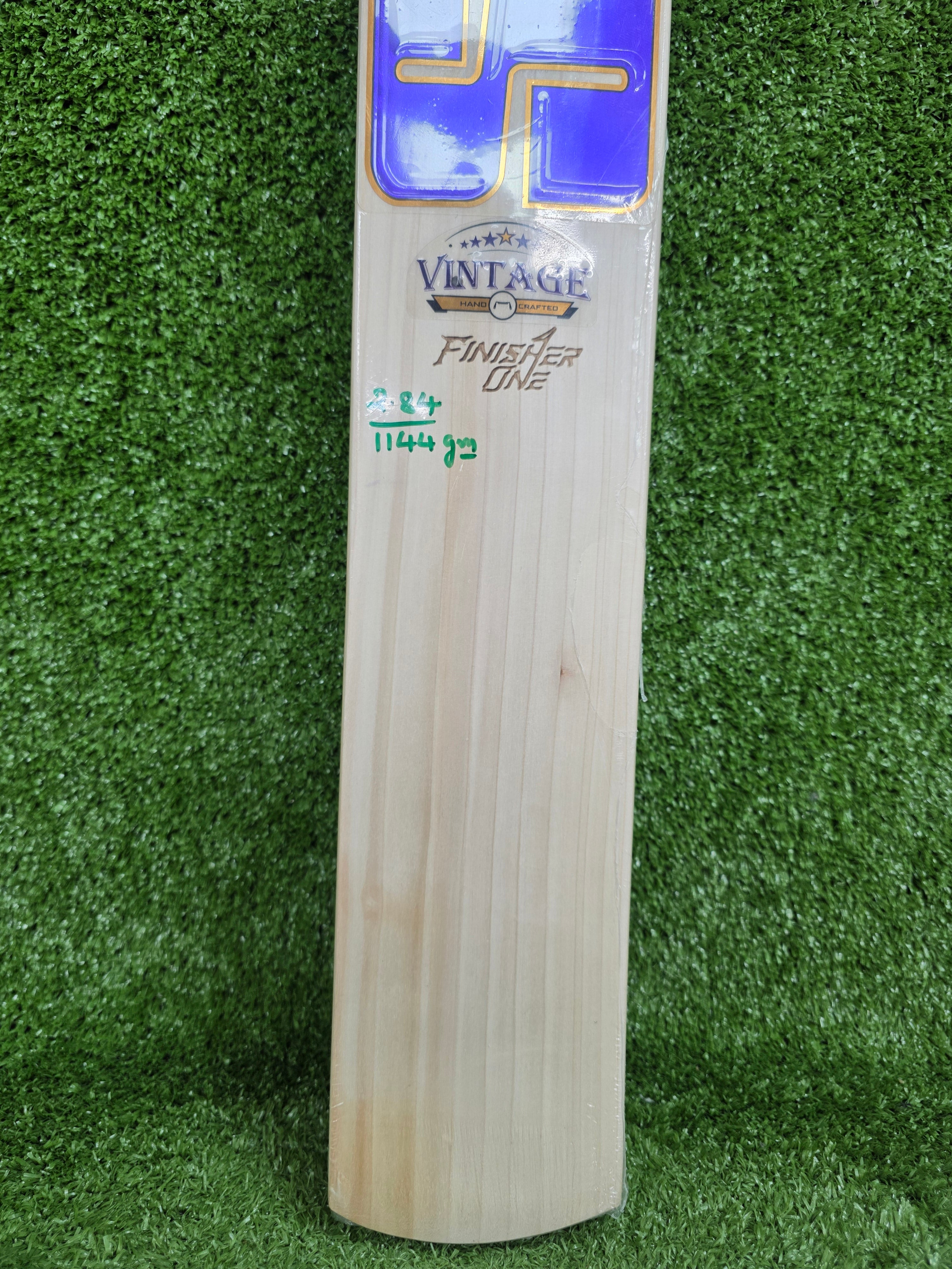 SS Vintage Finisher One (Dinesh Karthik) English Willow Cricket Bat Dark Blue SS