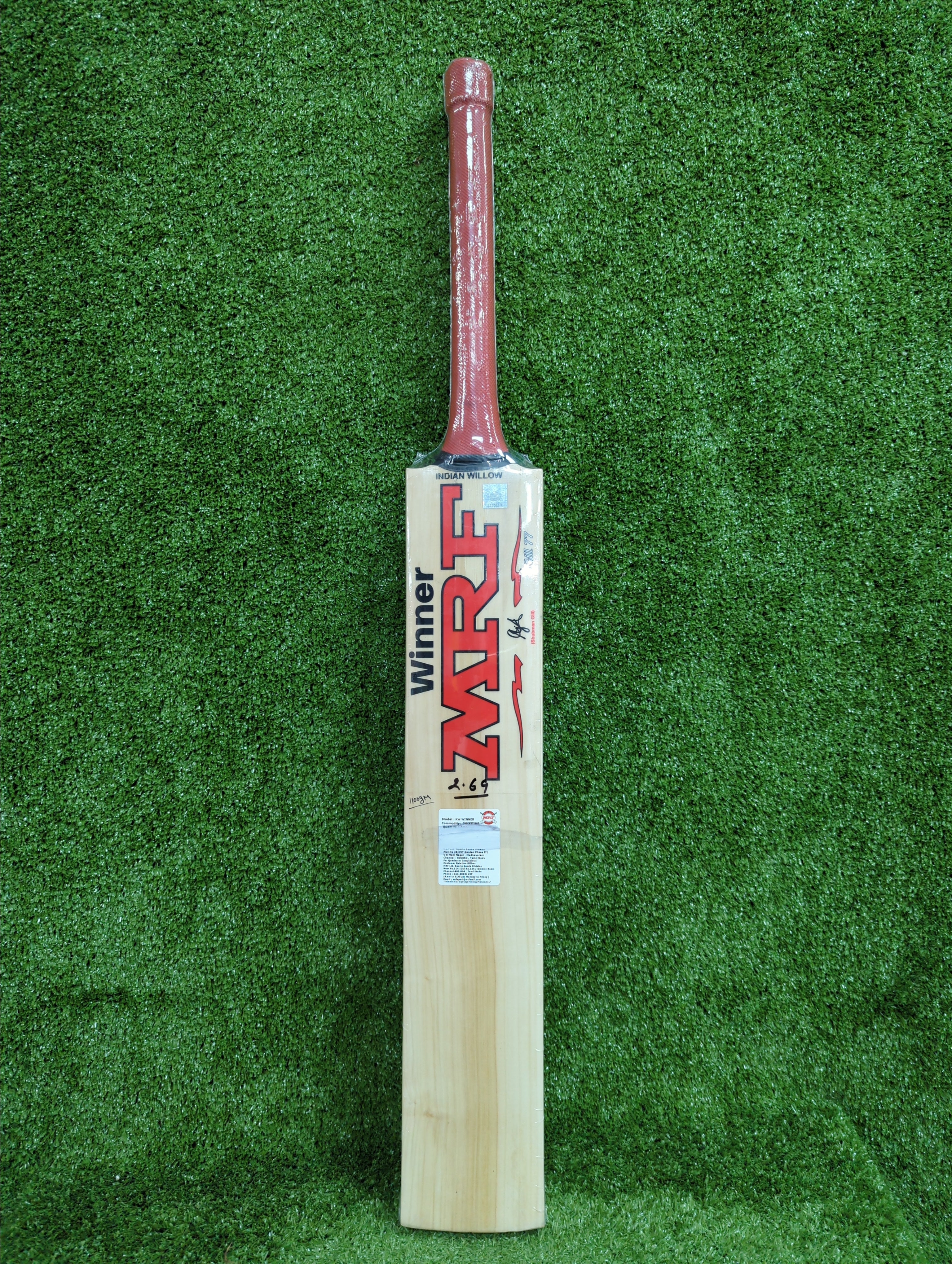 MRF Winner Kashmir Willow Cricket Bat
