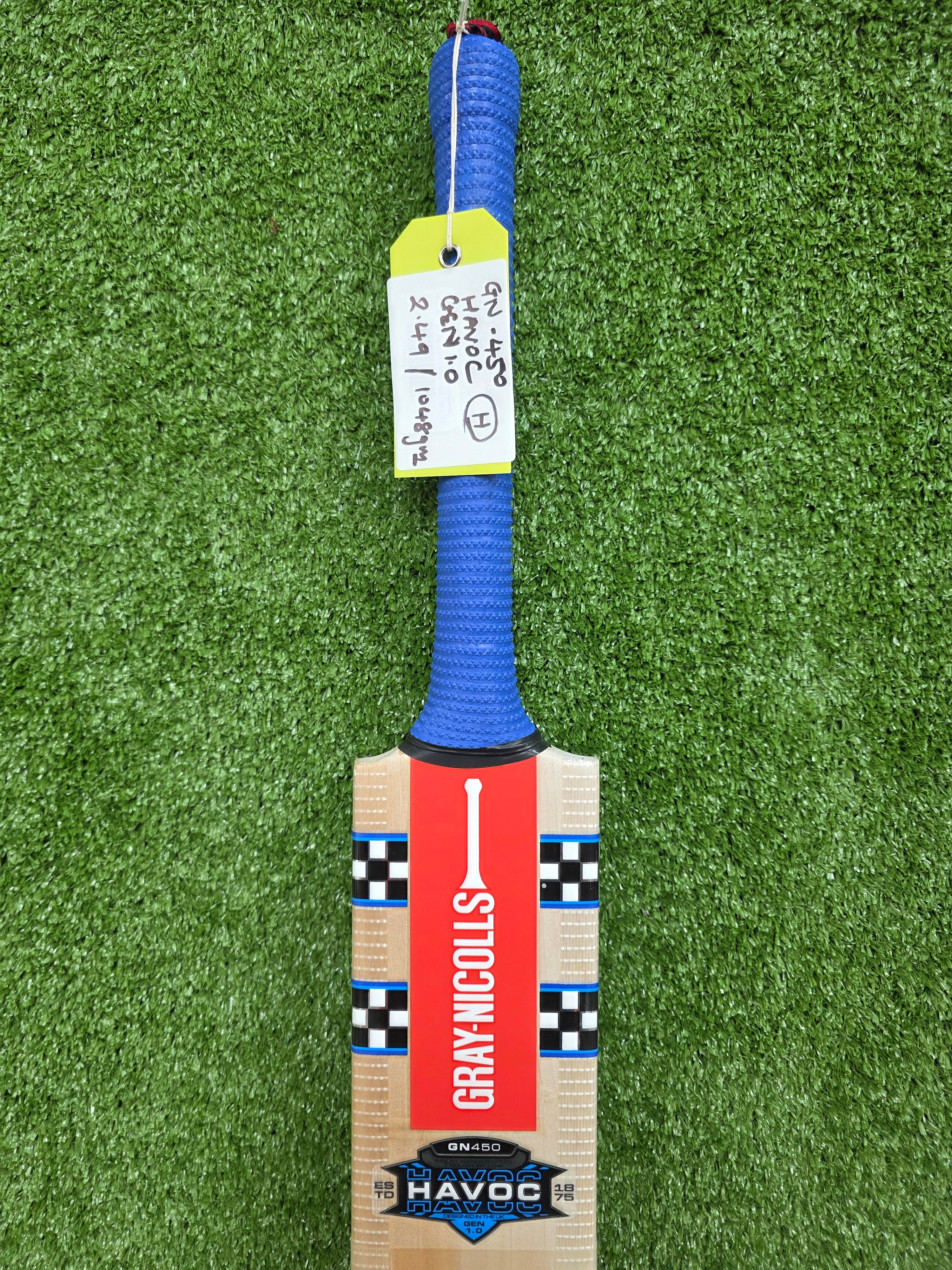 Gray-Nicolls Havoc 1.0 GN450 Youth Harrow English Willow Cricket Bat