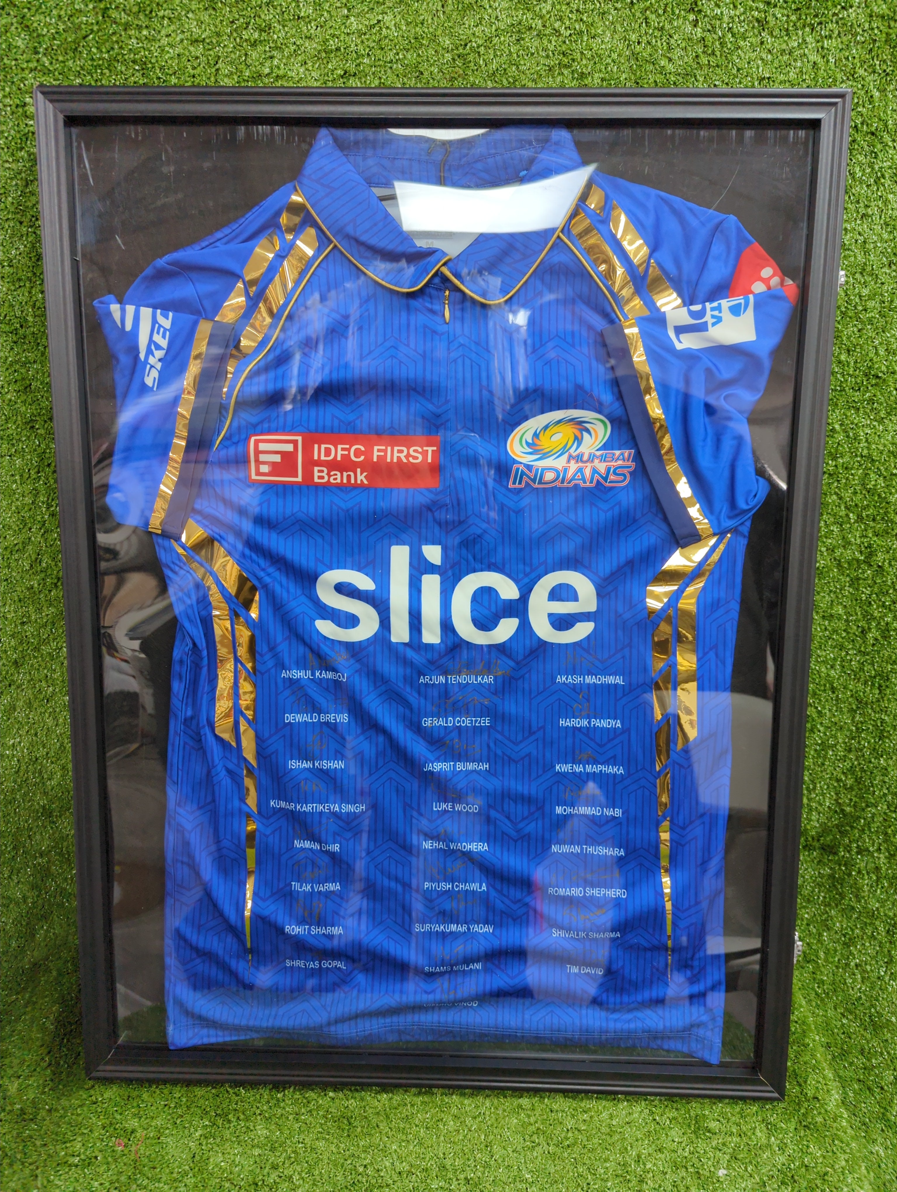 IPL Mumbai Indians Official Signed Players Jersey