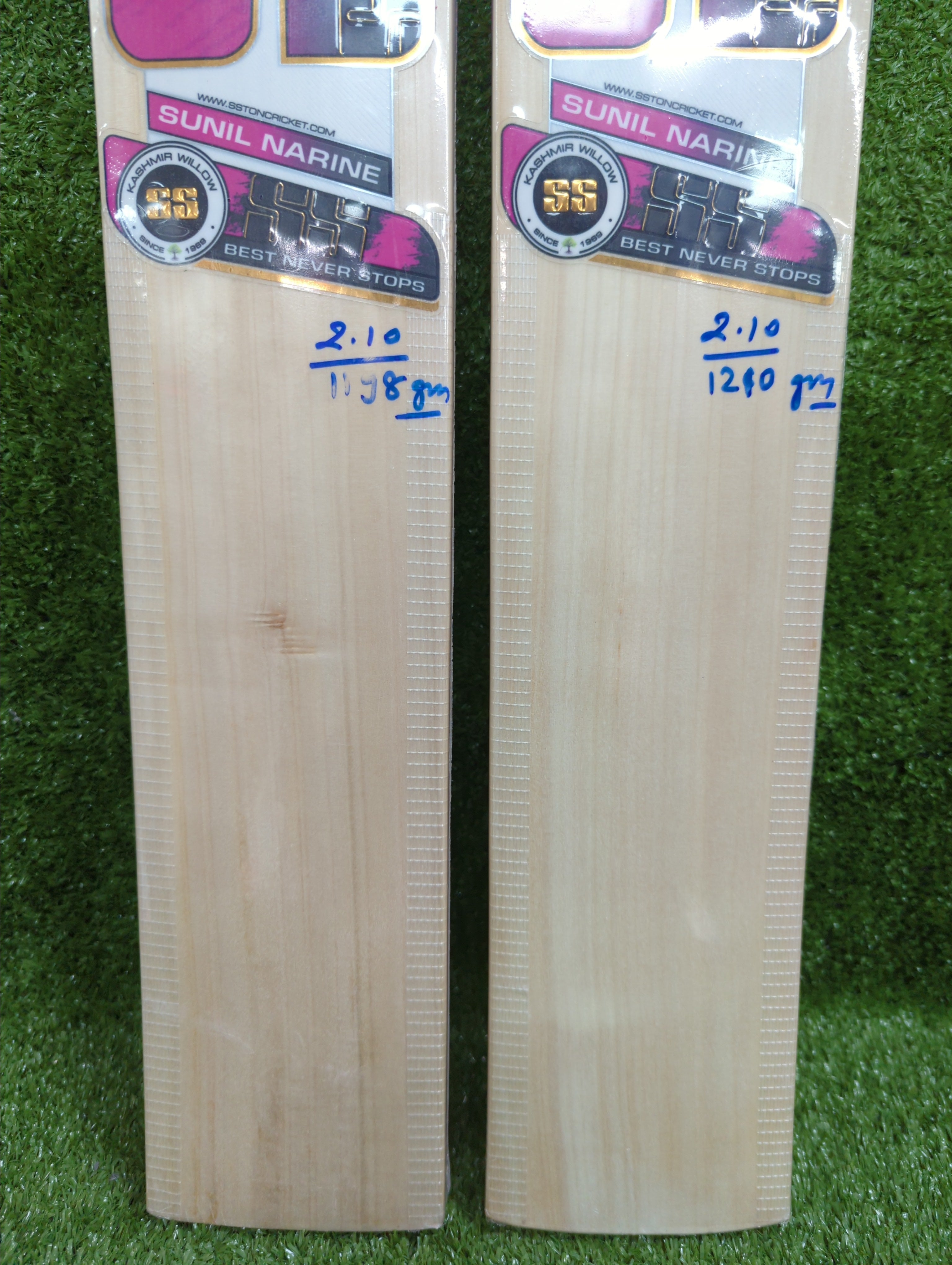 SS Sunil Narine Players Kashmir Willow Cricket Bat SS
