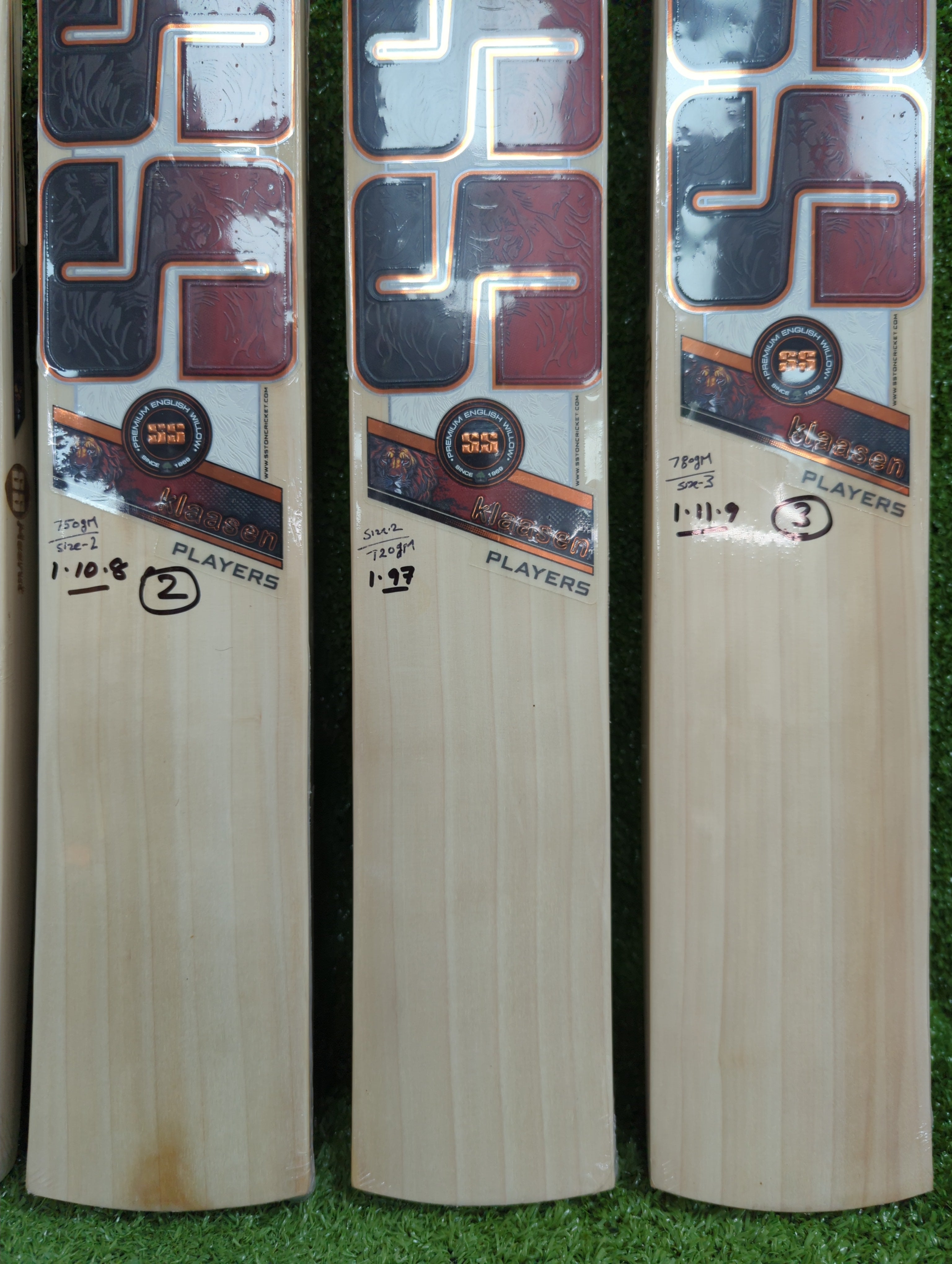 SS Heinrich Klassen Players Colt Junior / Youth English Willow Cricket Bat