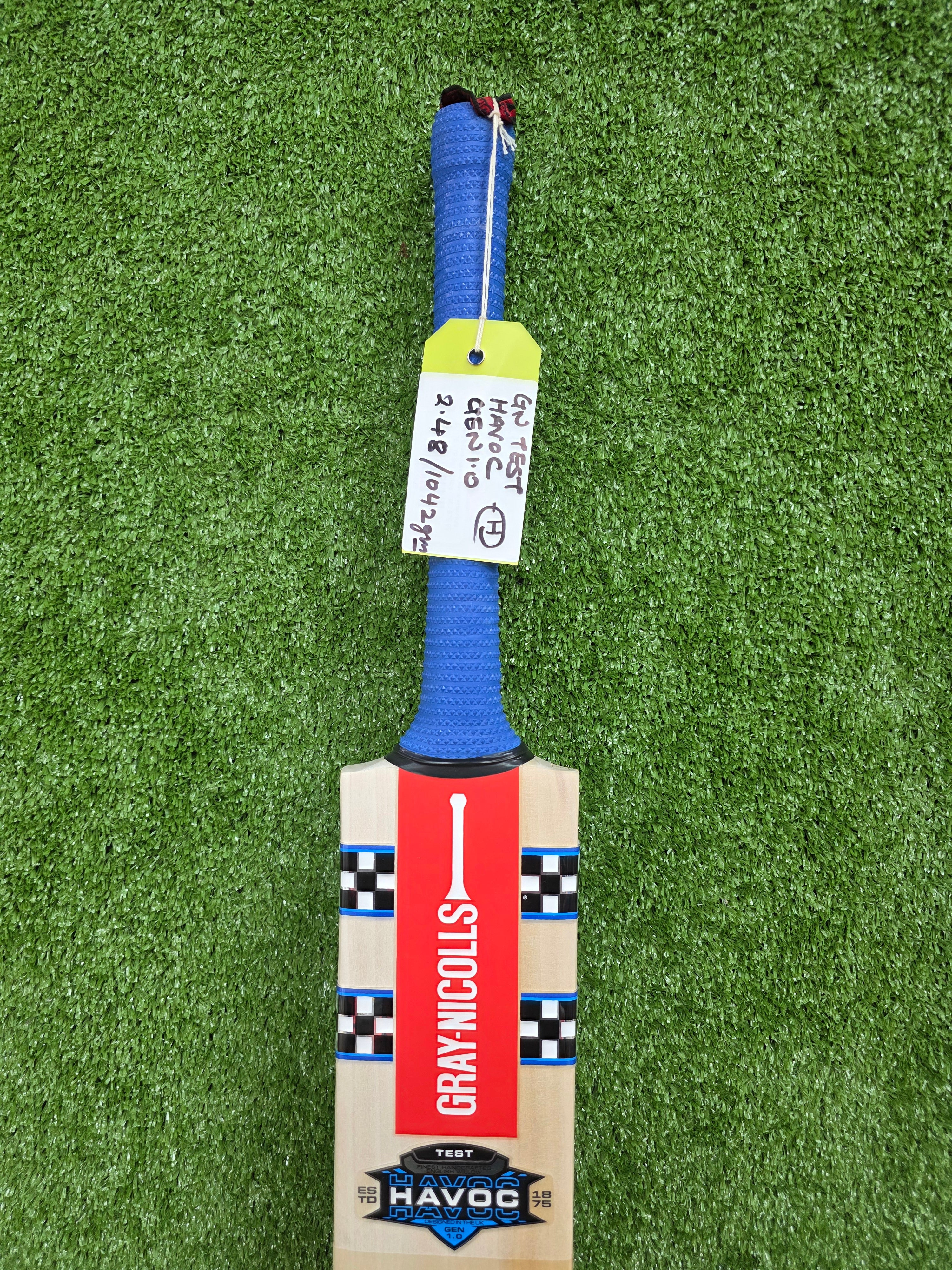 Gray-Nicolls Havoc 1.0 Test Youth Harrow English Willow Cricket Bat - View 3