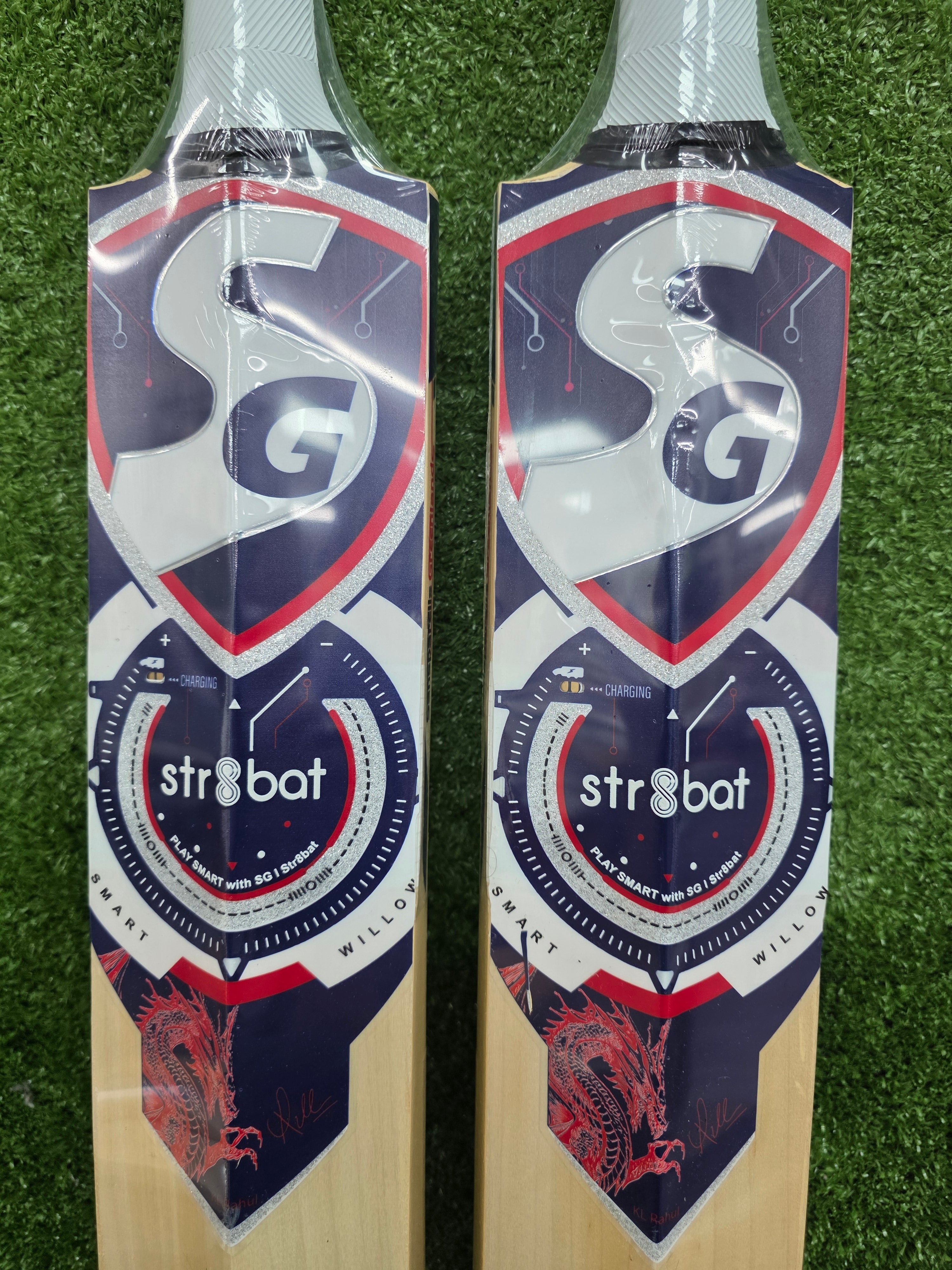 SG KLR 250 Junior / Youth English Willow Cricket Bat with STR8Bat Sensor SG