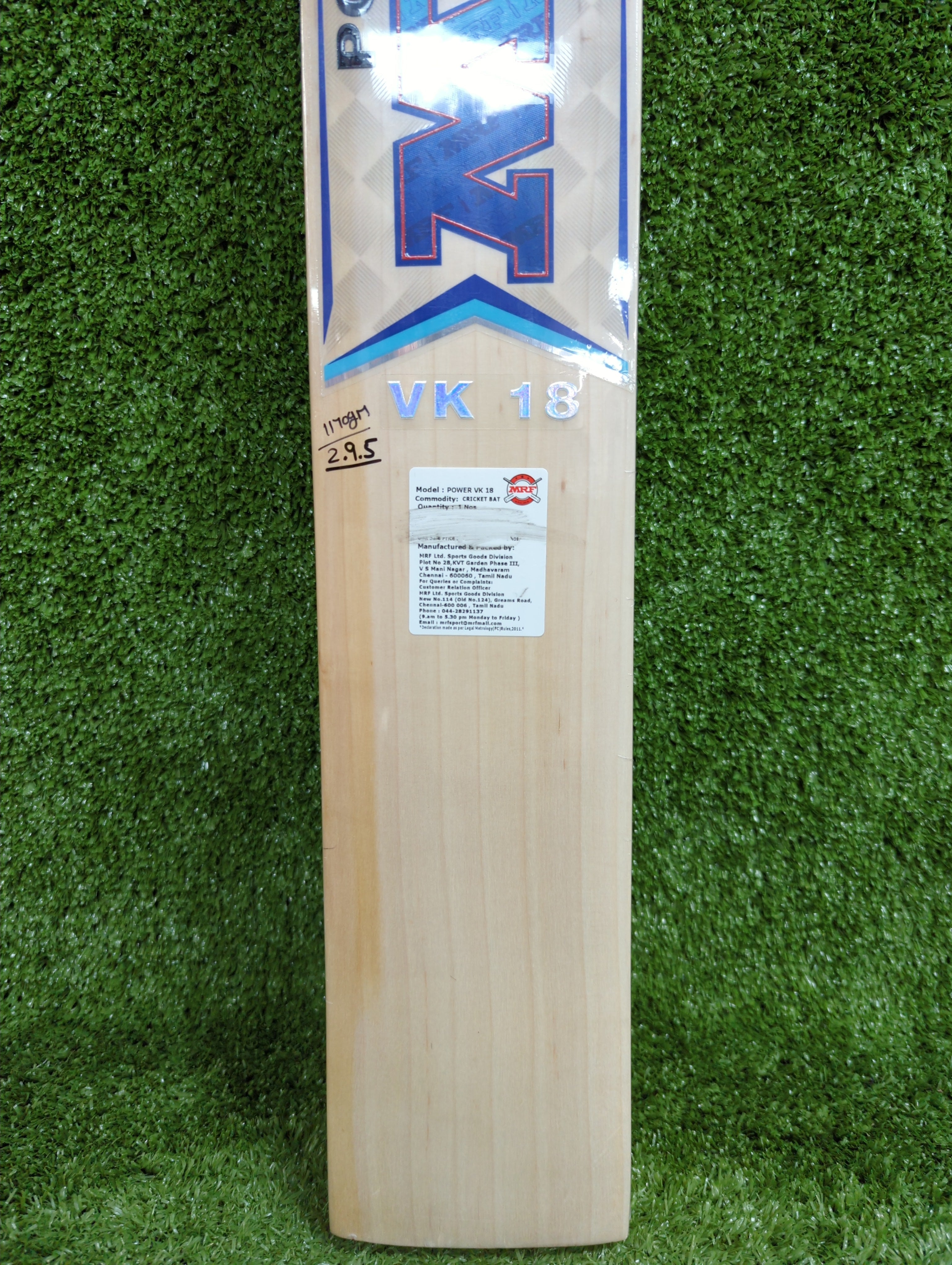 MRF Power VK 18 English Willow Cricket Bat