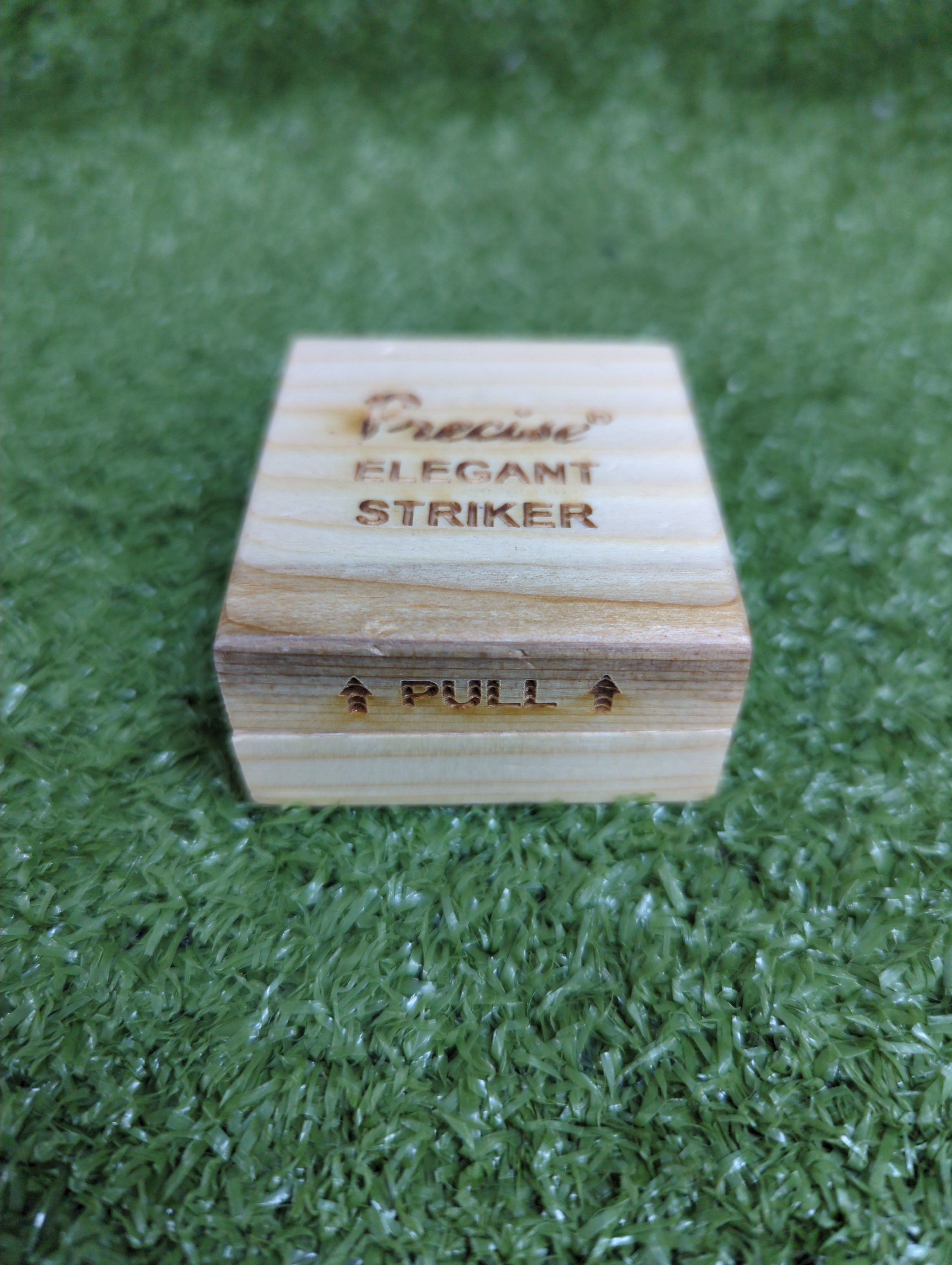 Precise Elegant Carrom Striker (Wooden Magnetic Lock Box) Precise