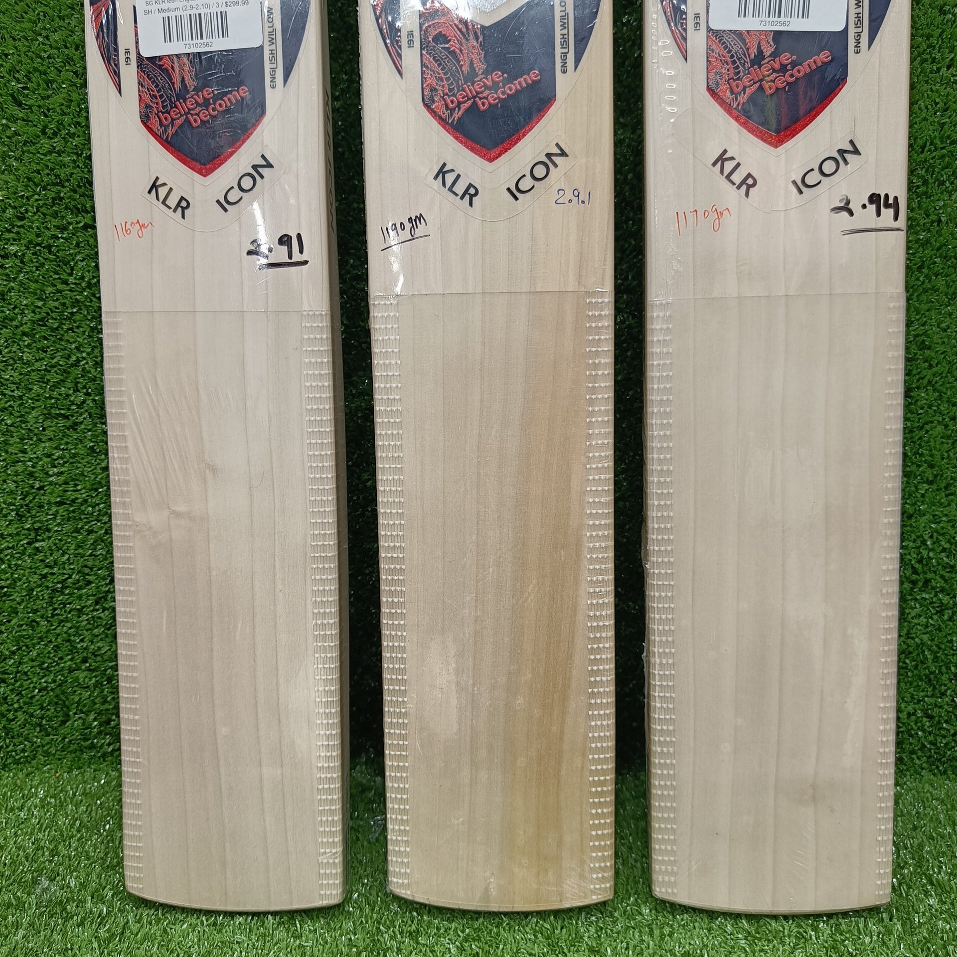 SG KLR Icon English Willow Cricket Bat