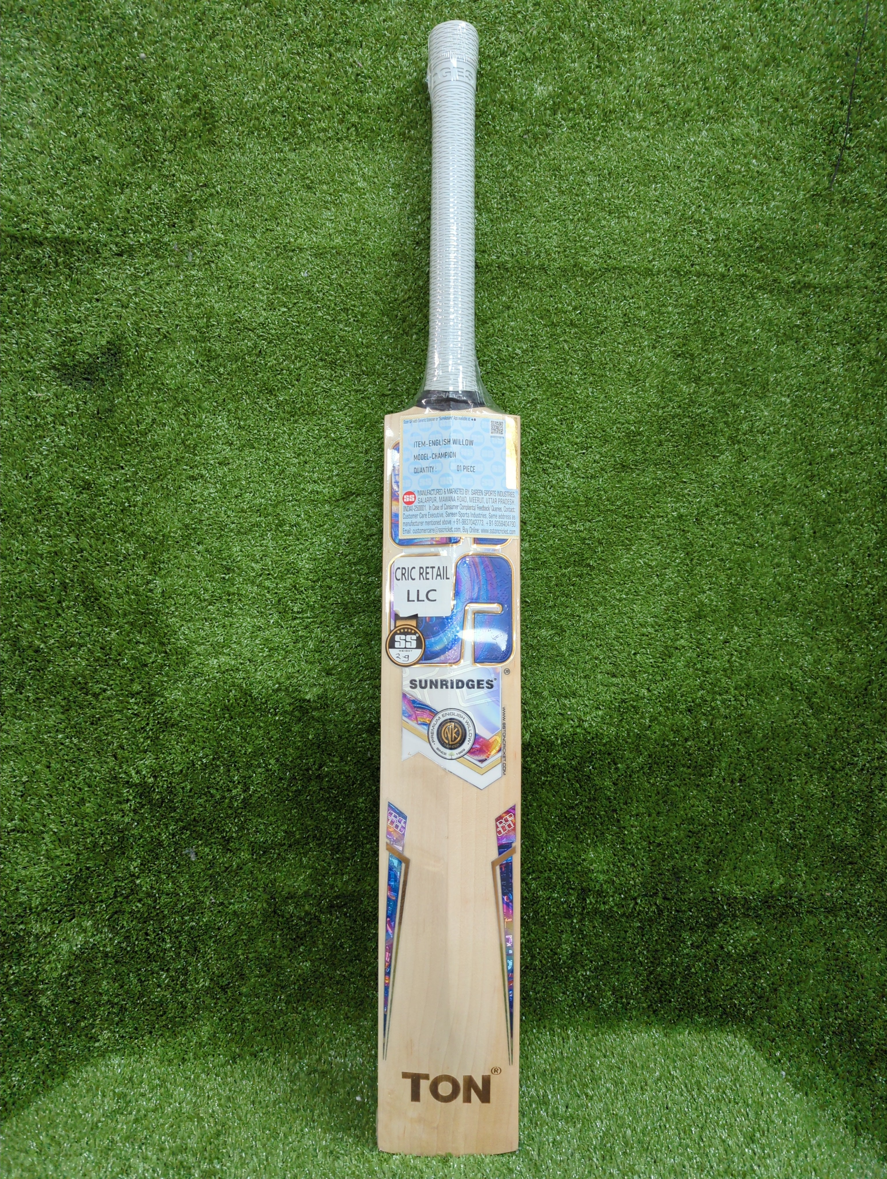SS Champion English Willow Cricket Bat SS