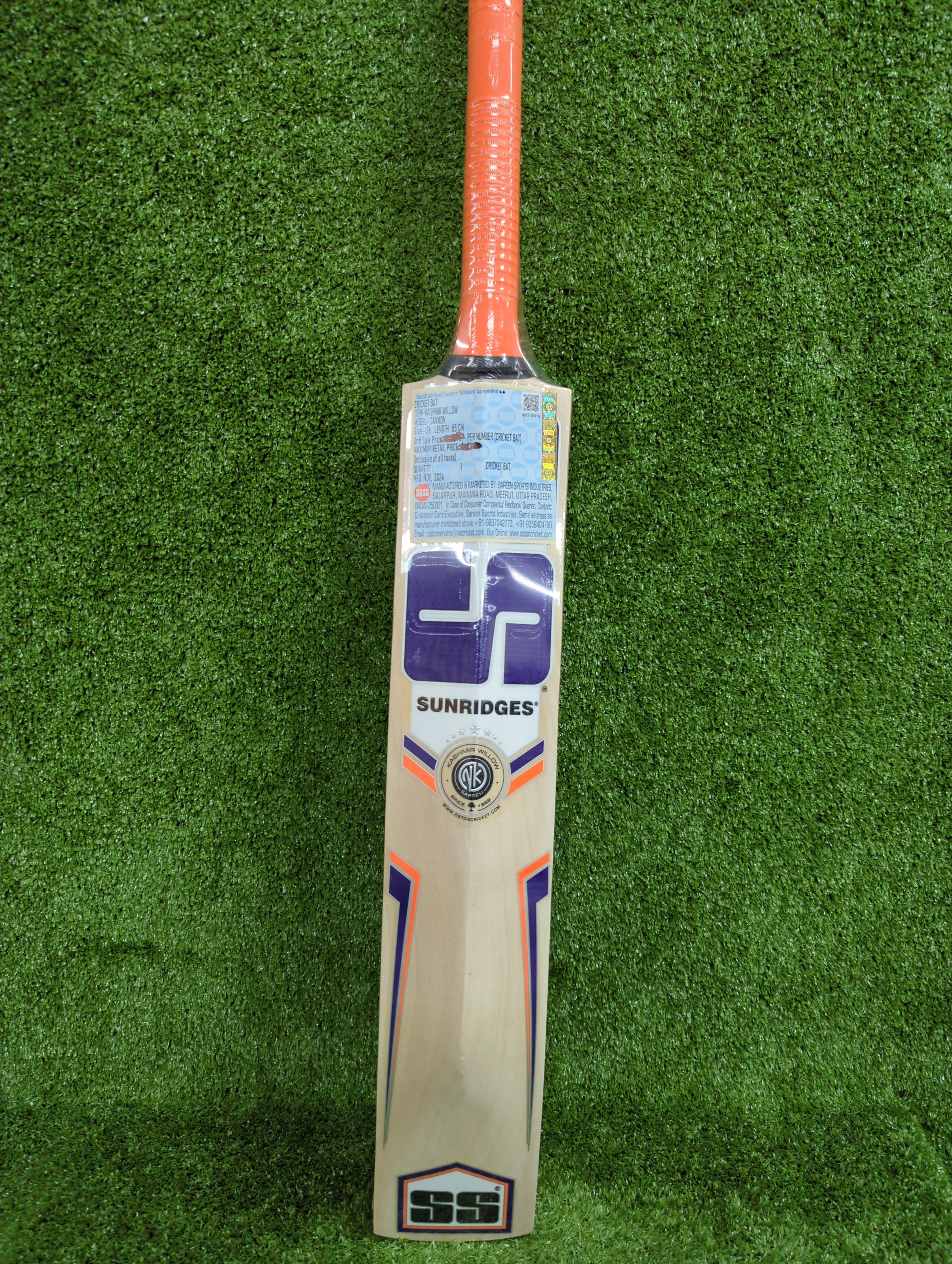 SS Cannon Kashmir Willow Cricket Bat