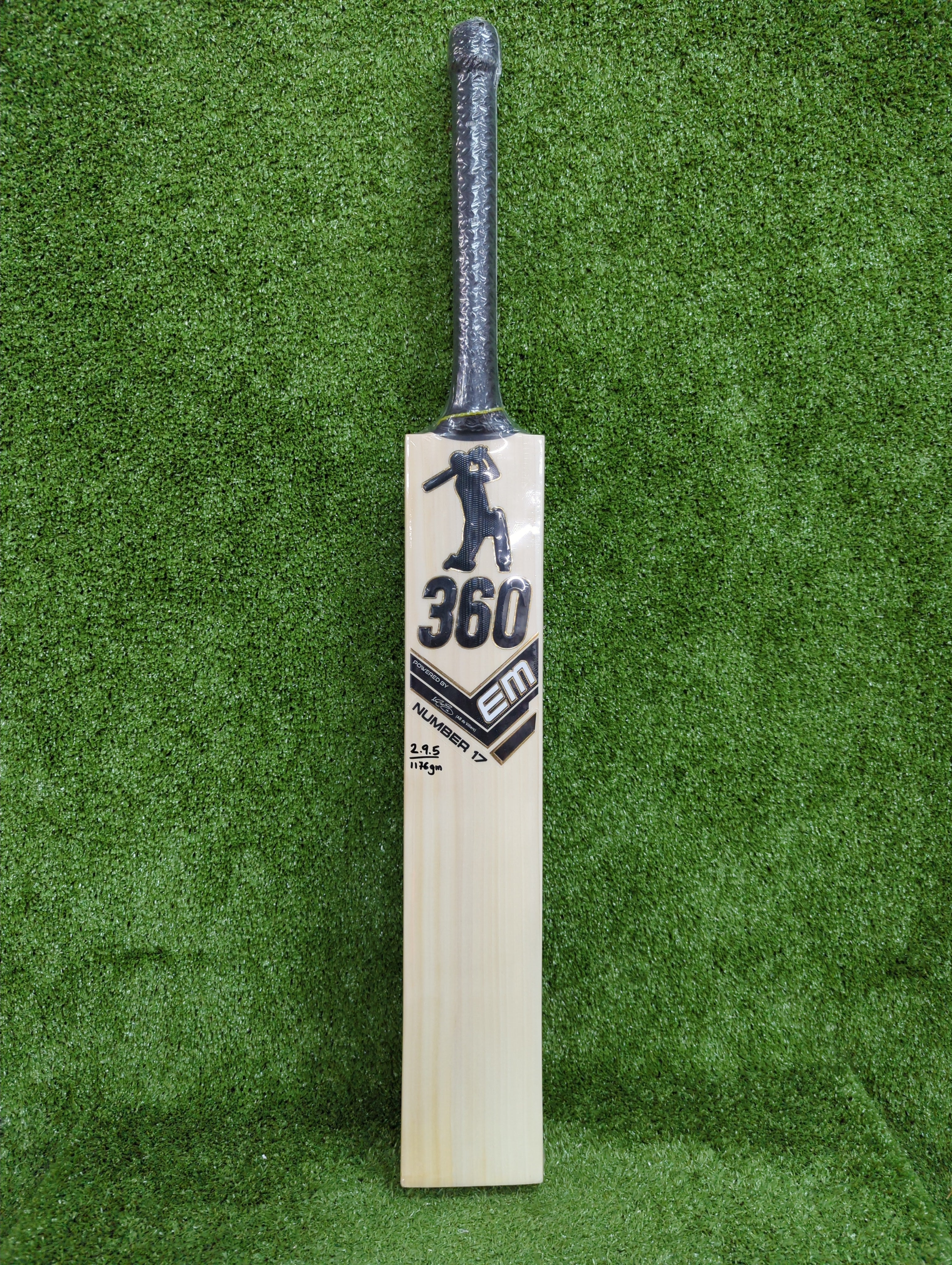 EM 360 No. 17 AB de Villiers English Willow Cricket Bat