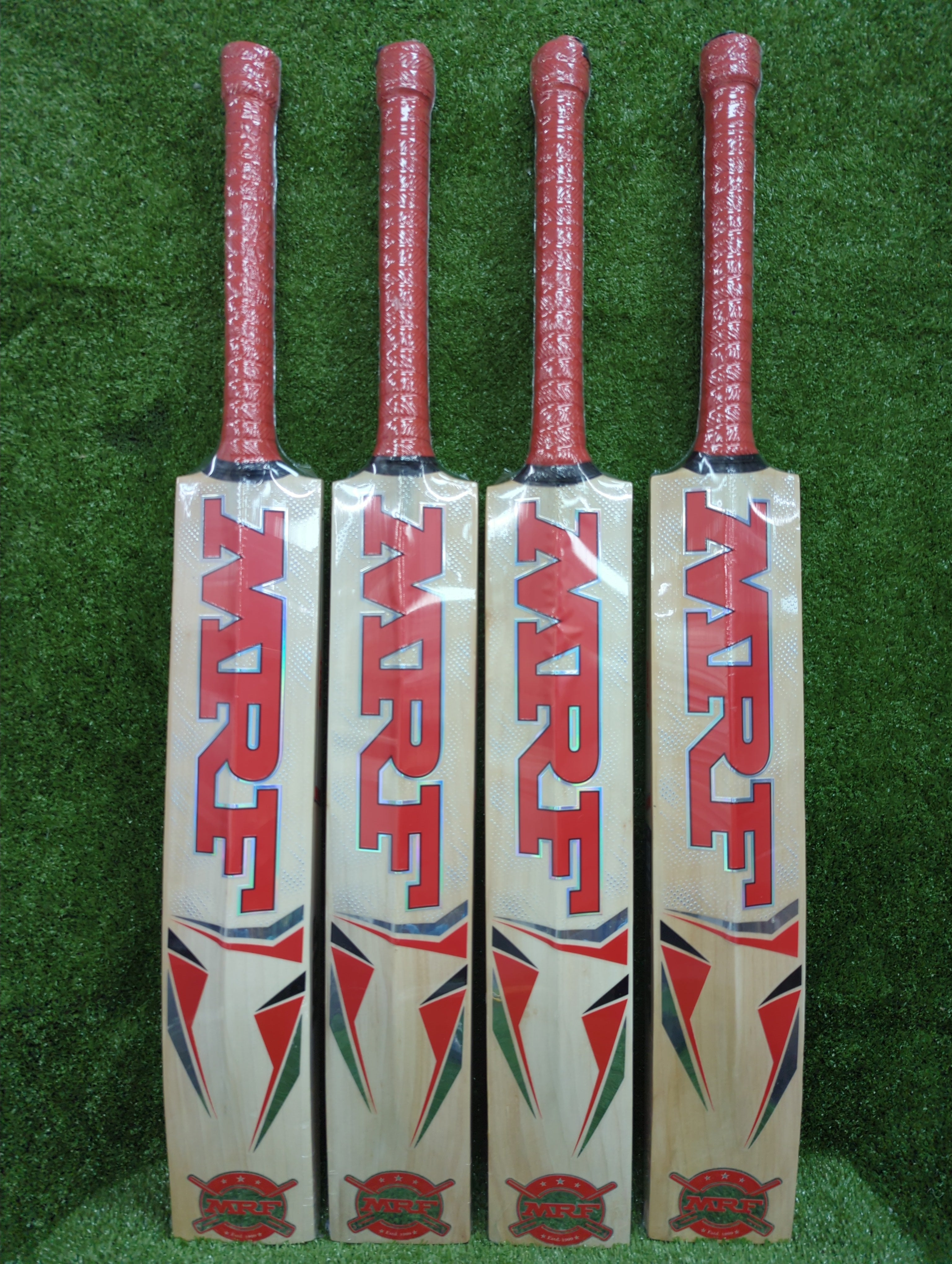 MRF Power VK 18 English Willow Cricket Bat (Red) MRF