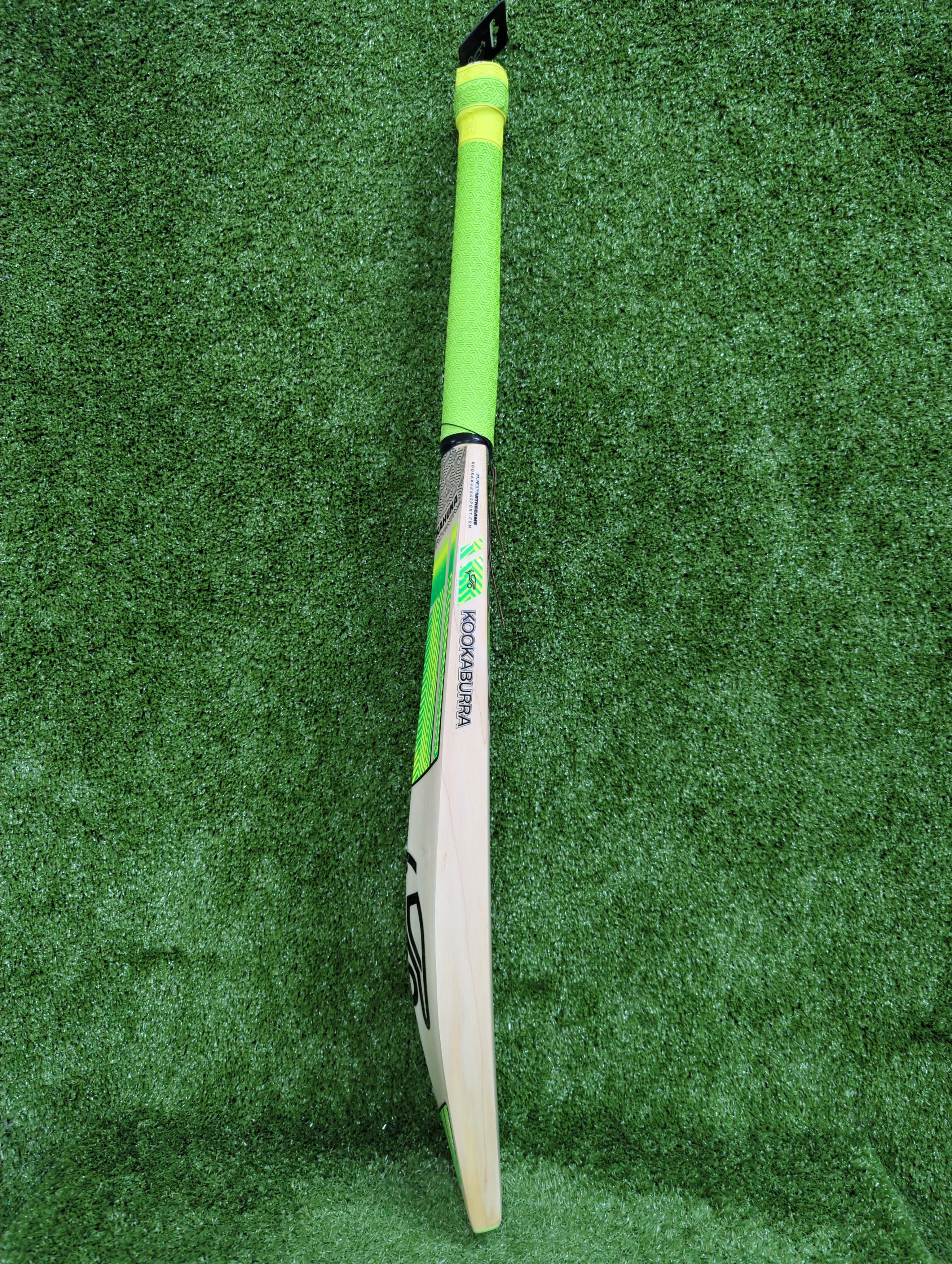 Kookaburra Big Kahuna English Willow Cricket Bat by Kookaburra - close-up detail - TopCricketStore