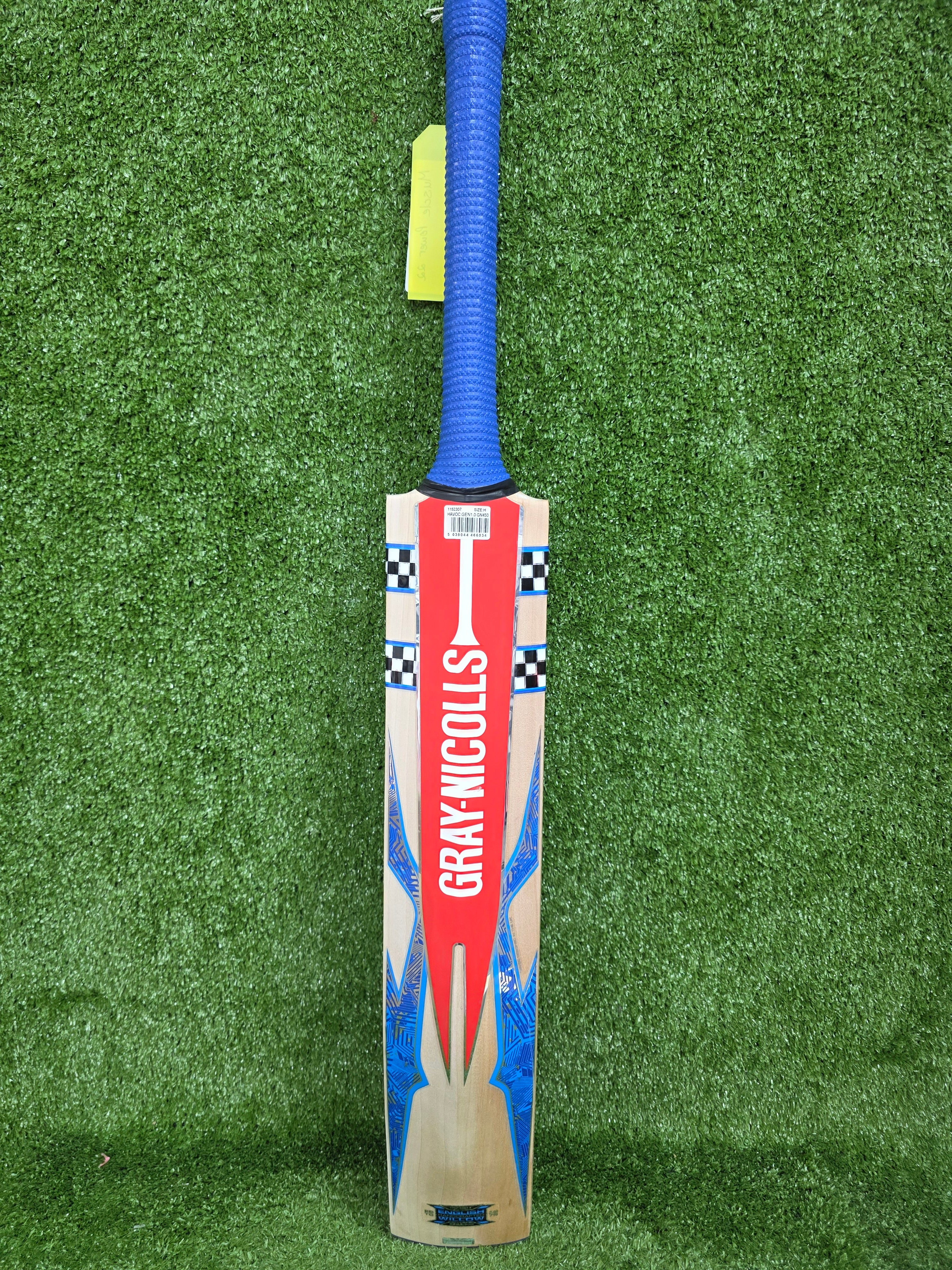Gray-Nicolls Havoc 1.0 GN450 Youth Harrow English Willow Cricket Bat