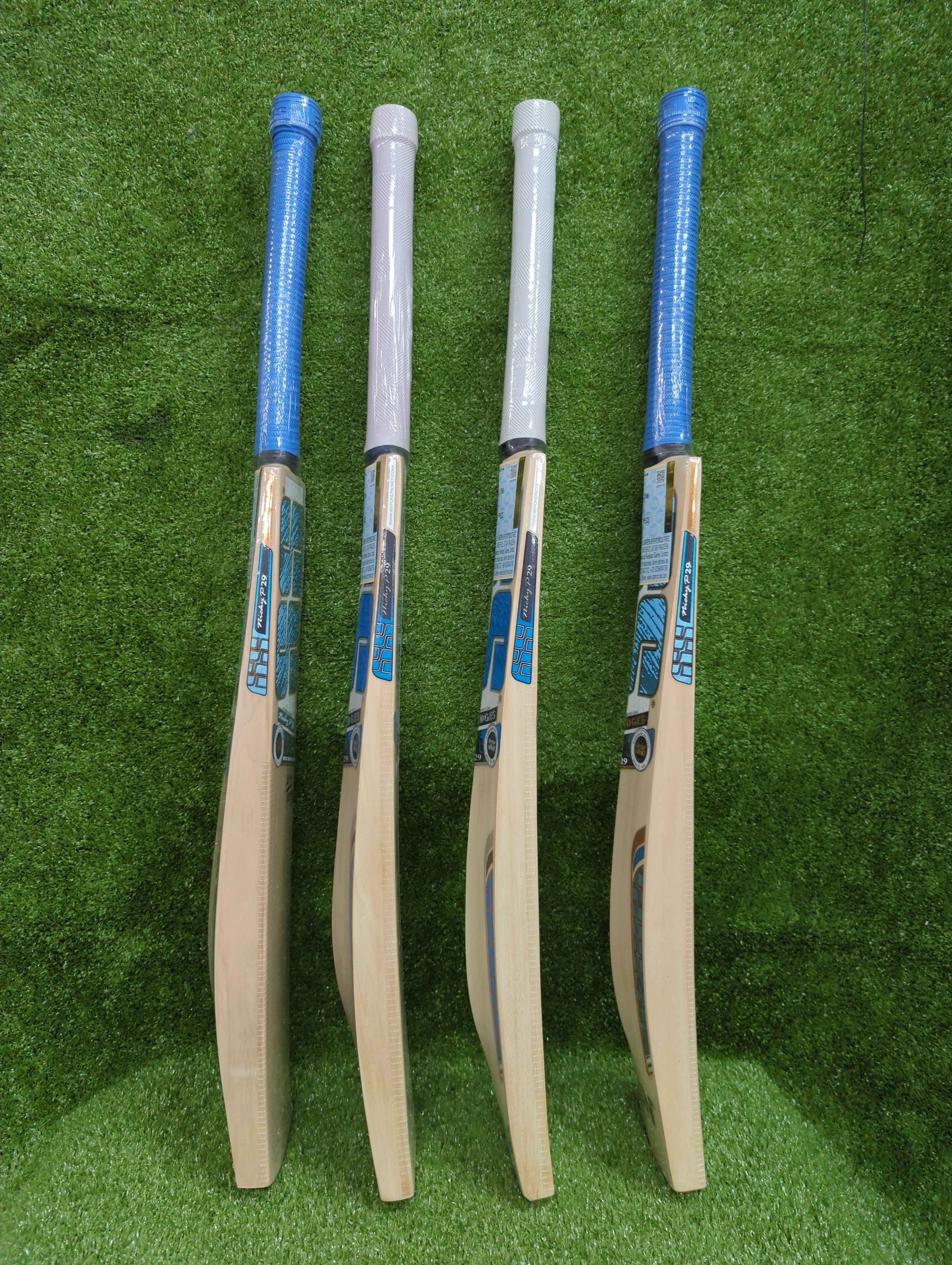 SS Nicky P29 Kashmir Willow Bat - Short Handle by SS - side view - TopCricketStore