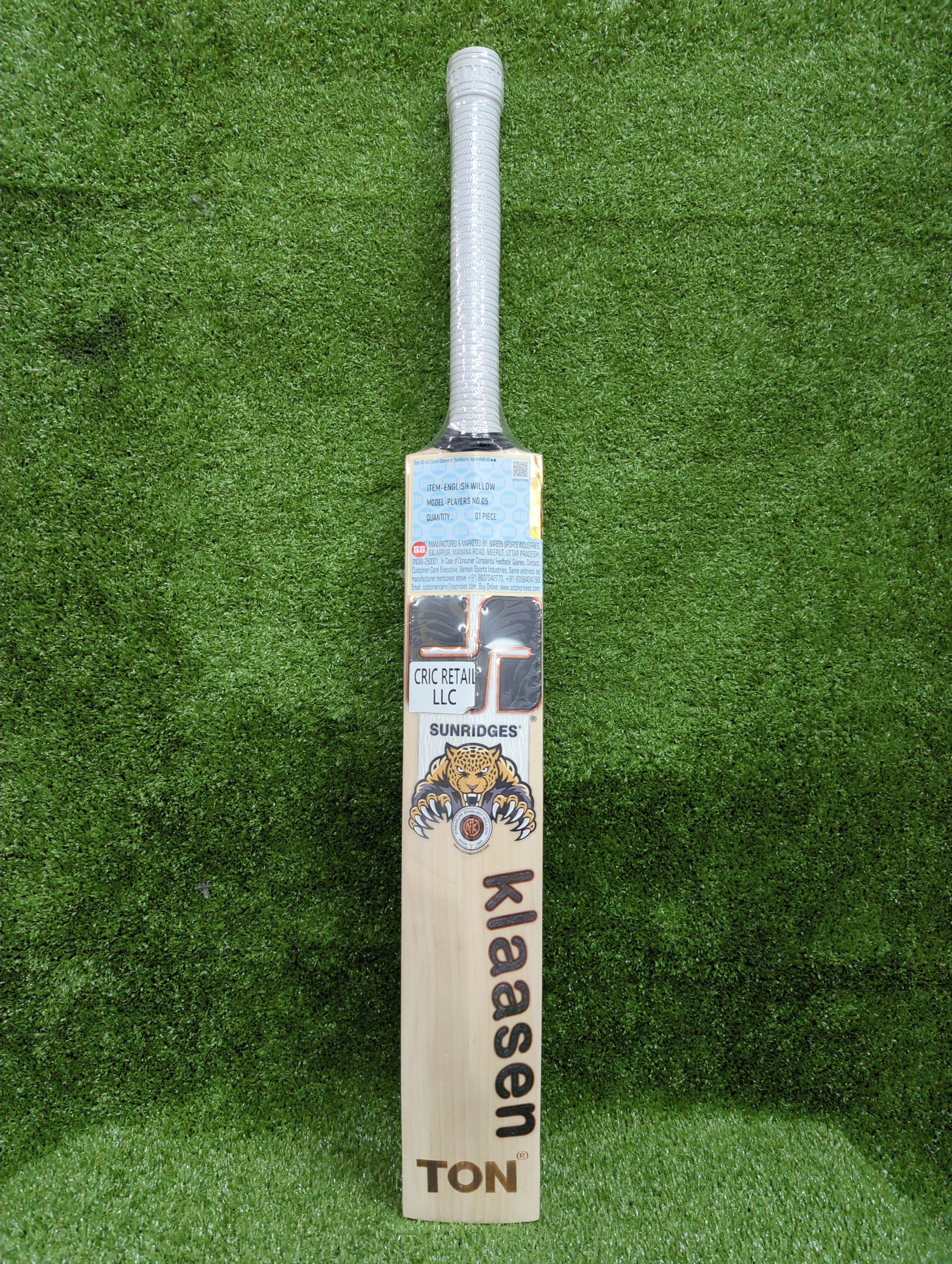 SS Heinrich Klaasen Players Edition Junior / Youth English Willow Cricket Bat SS