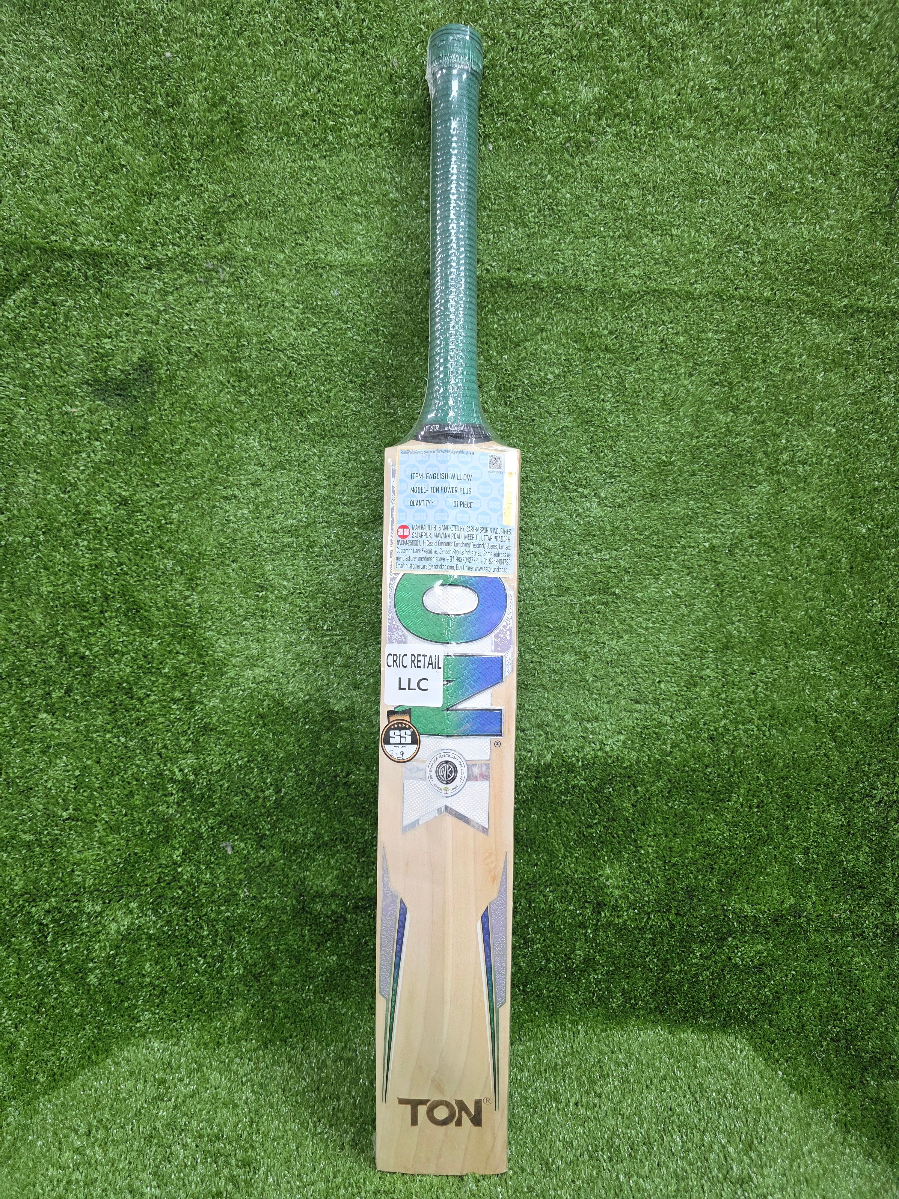 SS Ton Power Plus English Willow Cricket Bat SS