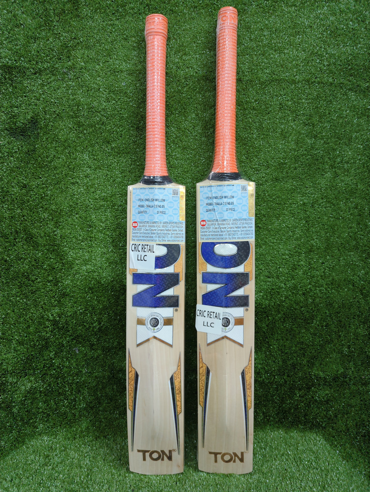 SS TON Thala 2.0 Junior / Youth English Willow Cricket Bat SS