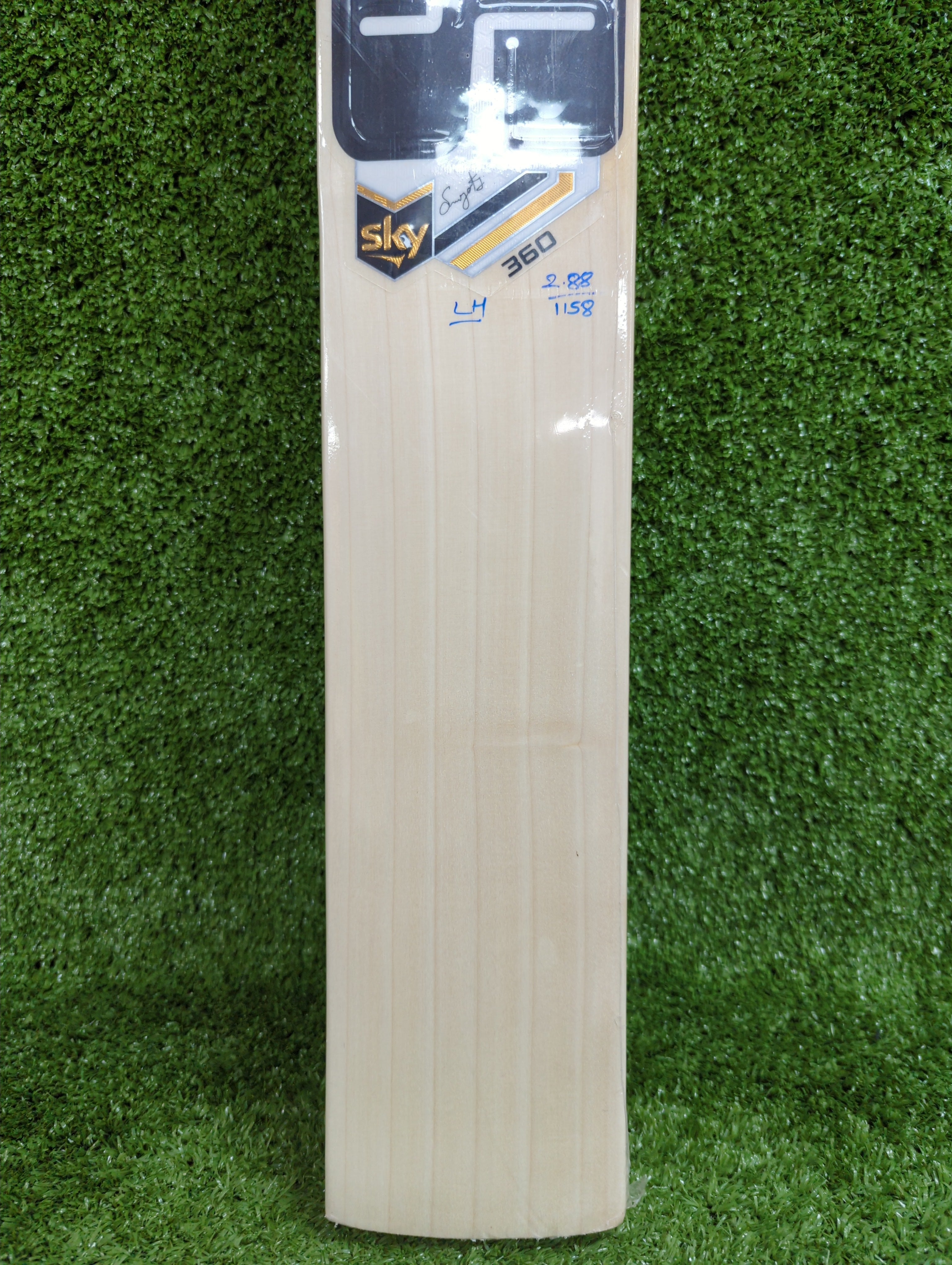 SS Sky 360 English Willow Cricket Bat - Long Handle