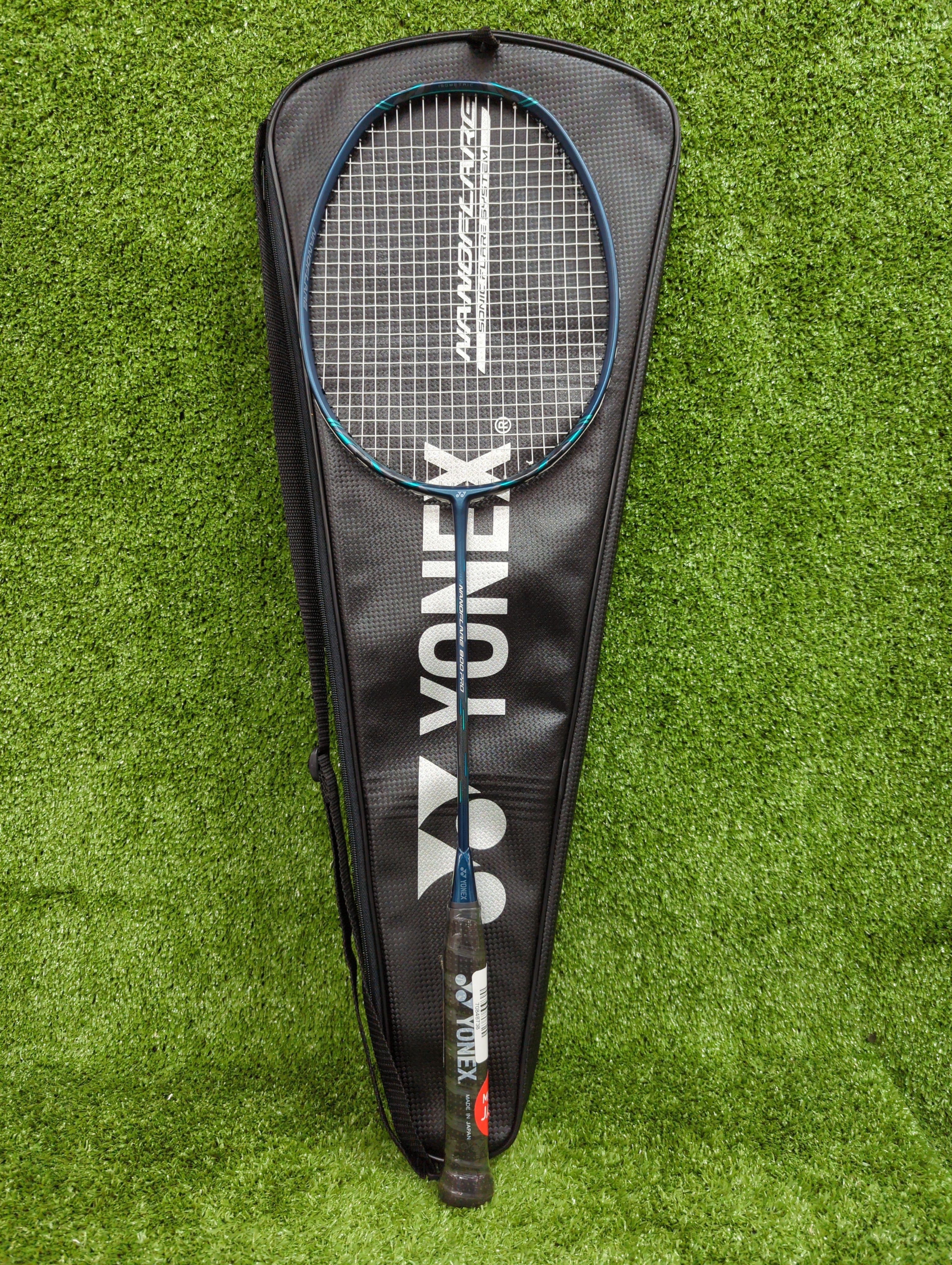 Yonex Nanoflare 800 Pro Deep Green Badminton Racket Prestrung - Made in Japan