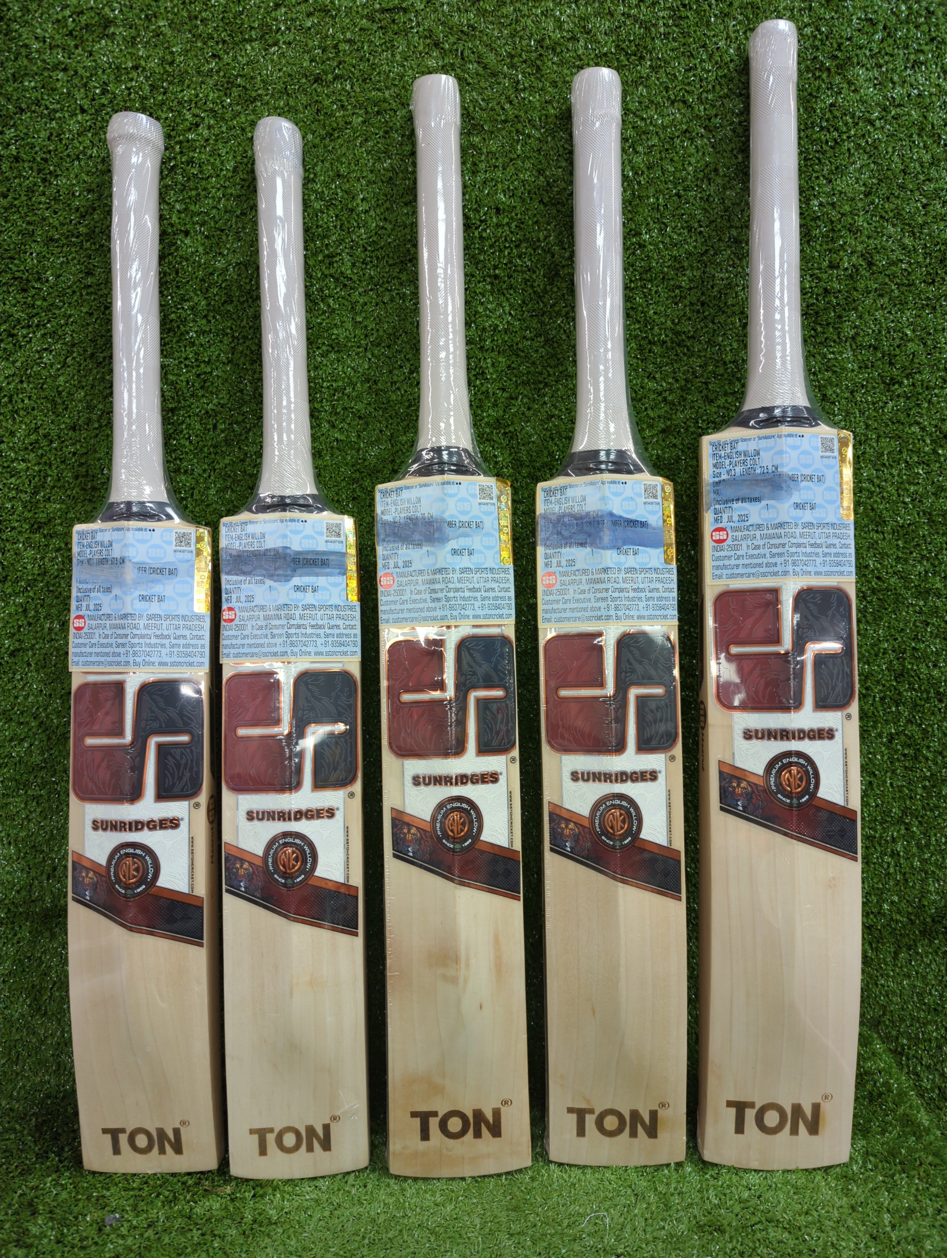 SS Heinrich Klassen Players Colt Junior / Youth English Willow Cricket Bat
