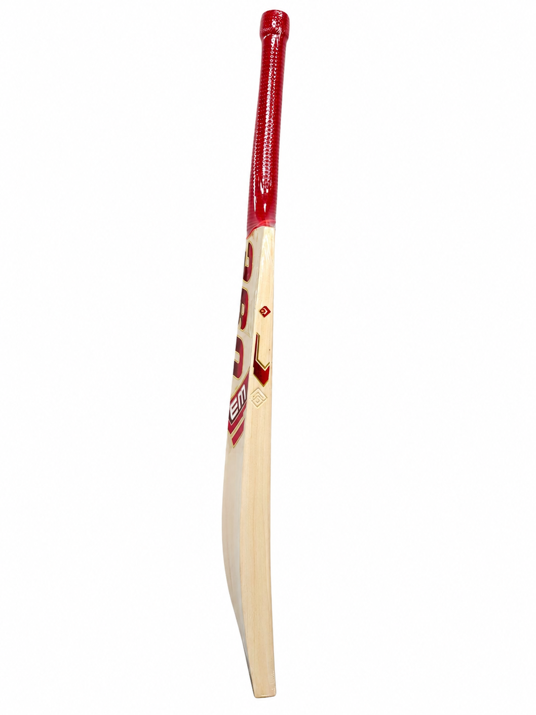 EM 360 Bold AB de Villiers Harrow Youth English Willow Cricket Bat by EM - alternate view 2 - TopCricketStore