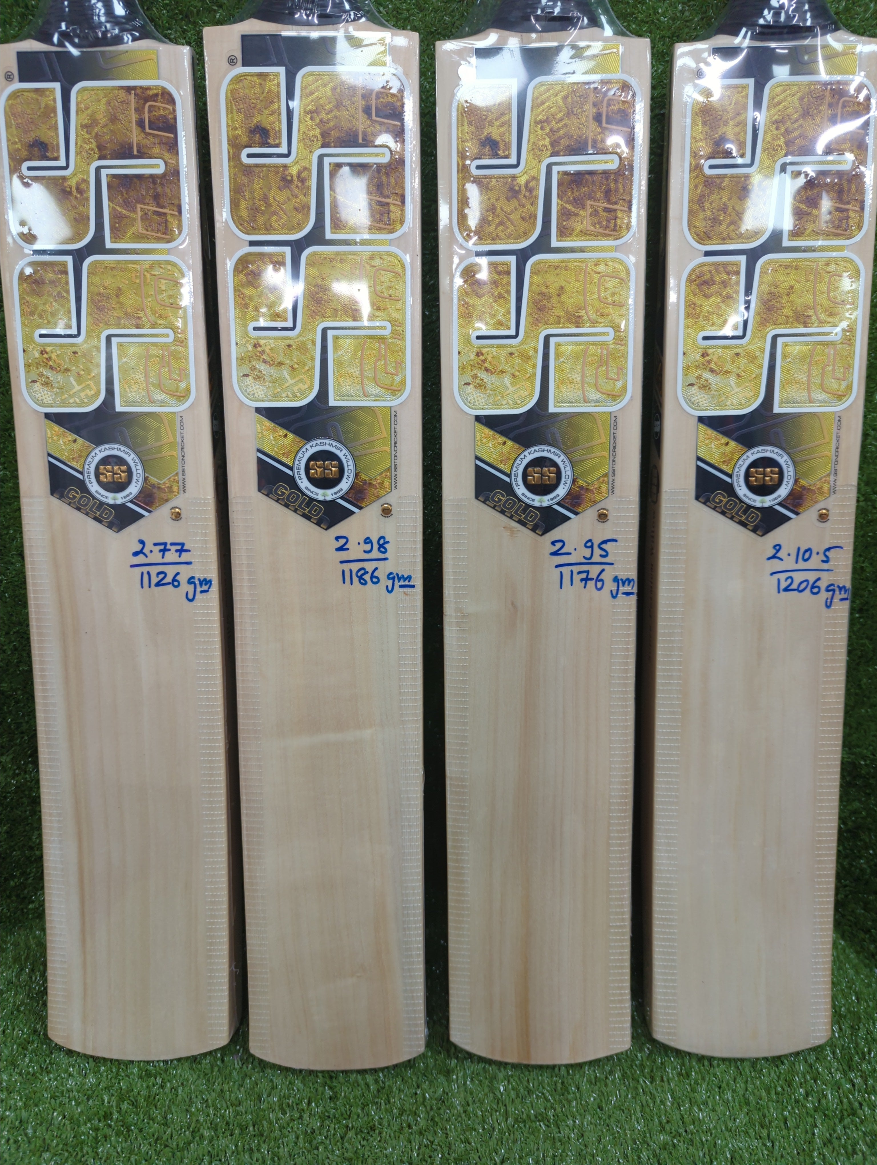 SS Premium Gold Kashmir Willow Cricket Bat SS