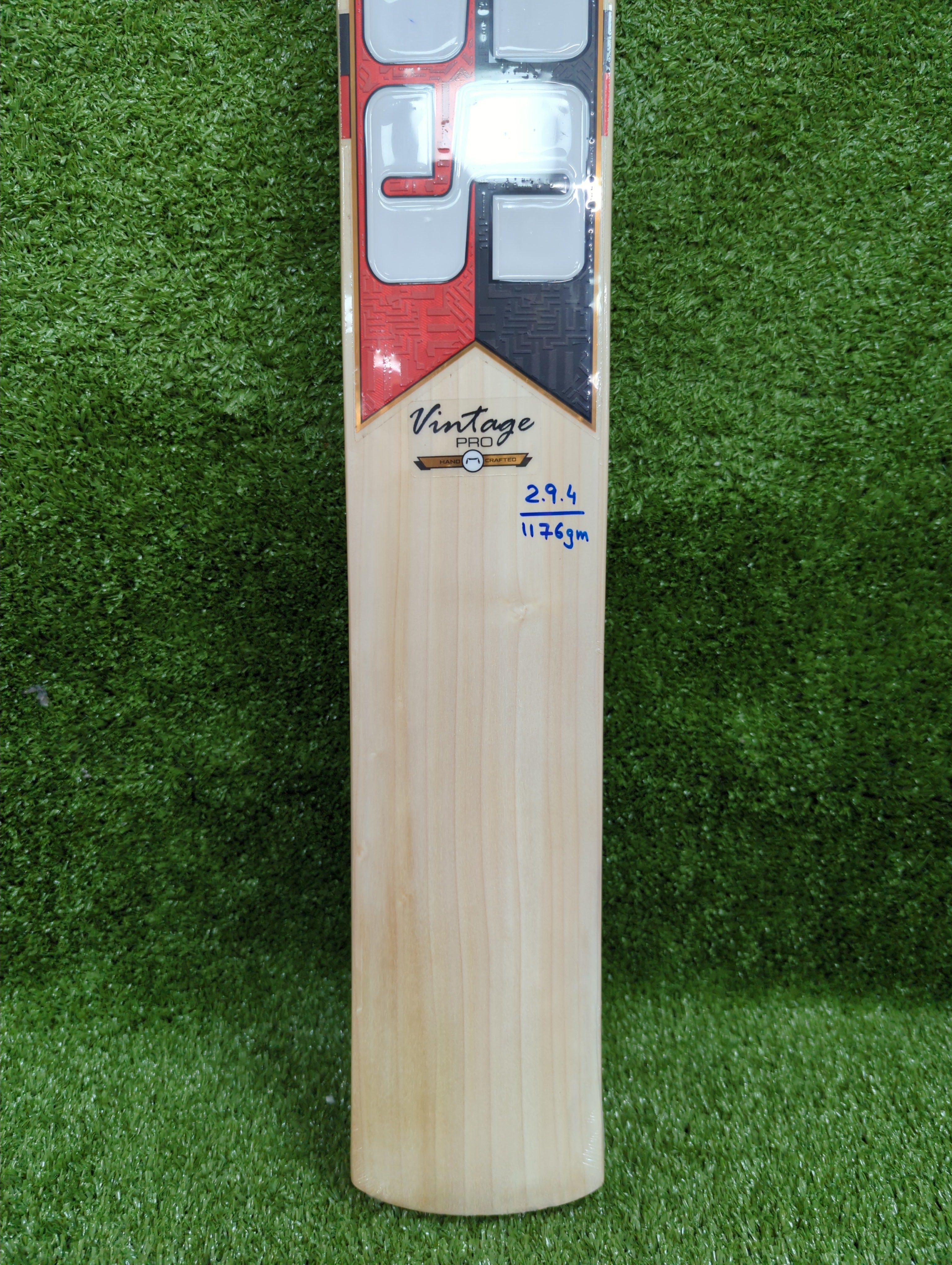 SS Vintage Pro English Willow Cricket Bat – Short Handle SS
