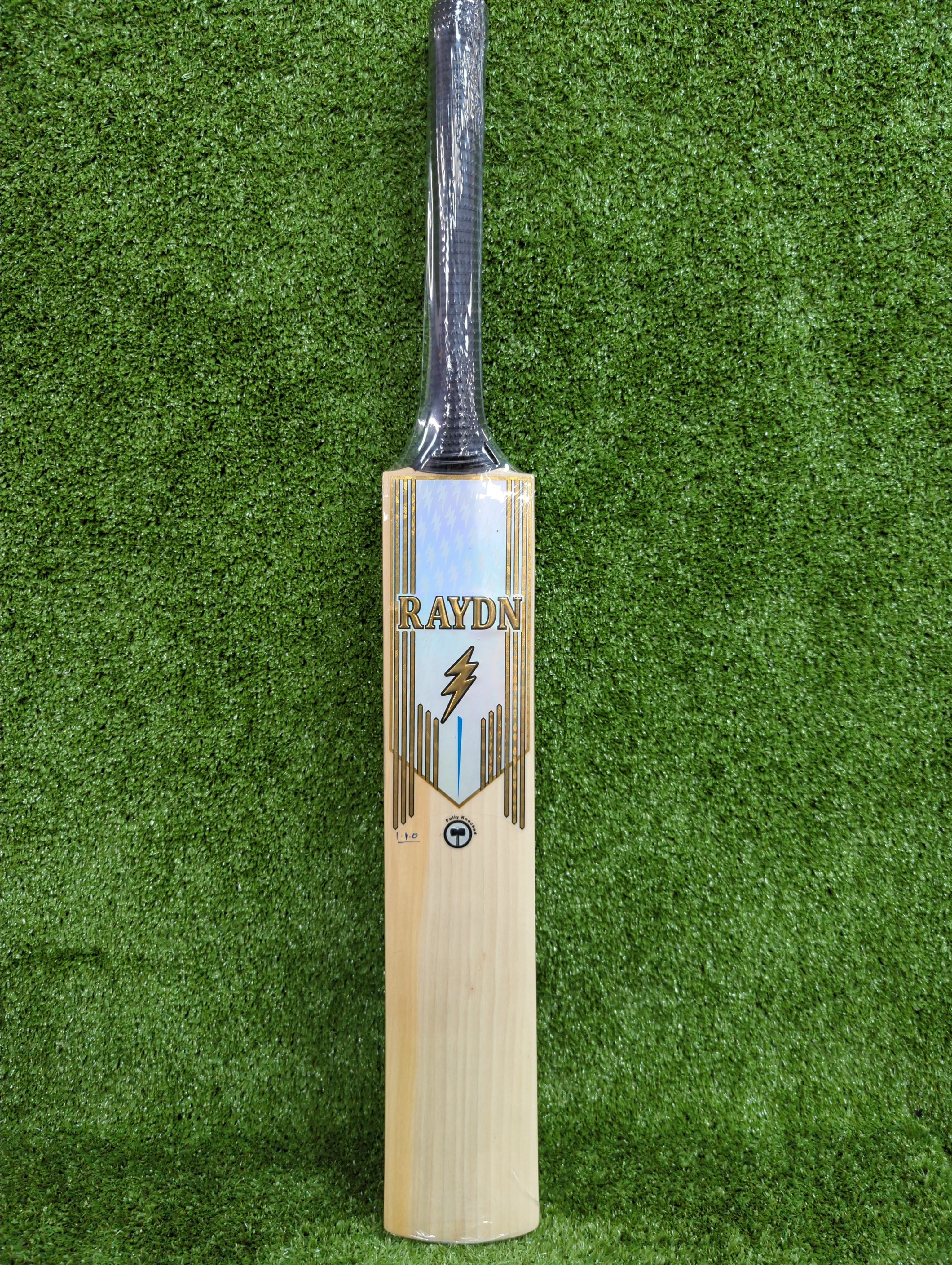 Raydn Gold Junior / Youth Premium English Willow Cricket Bat - PRE KNOCKED