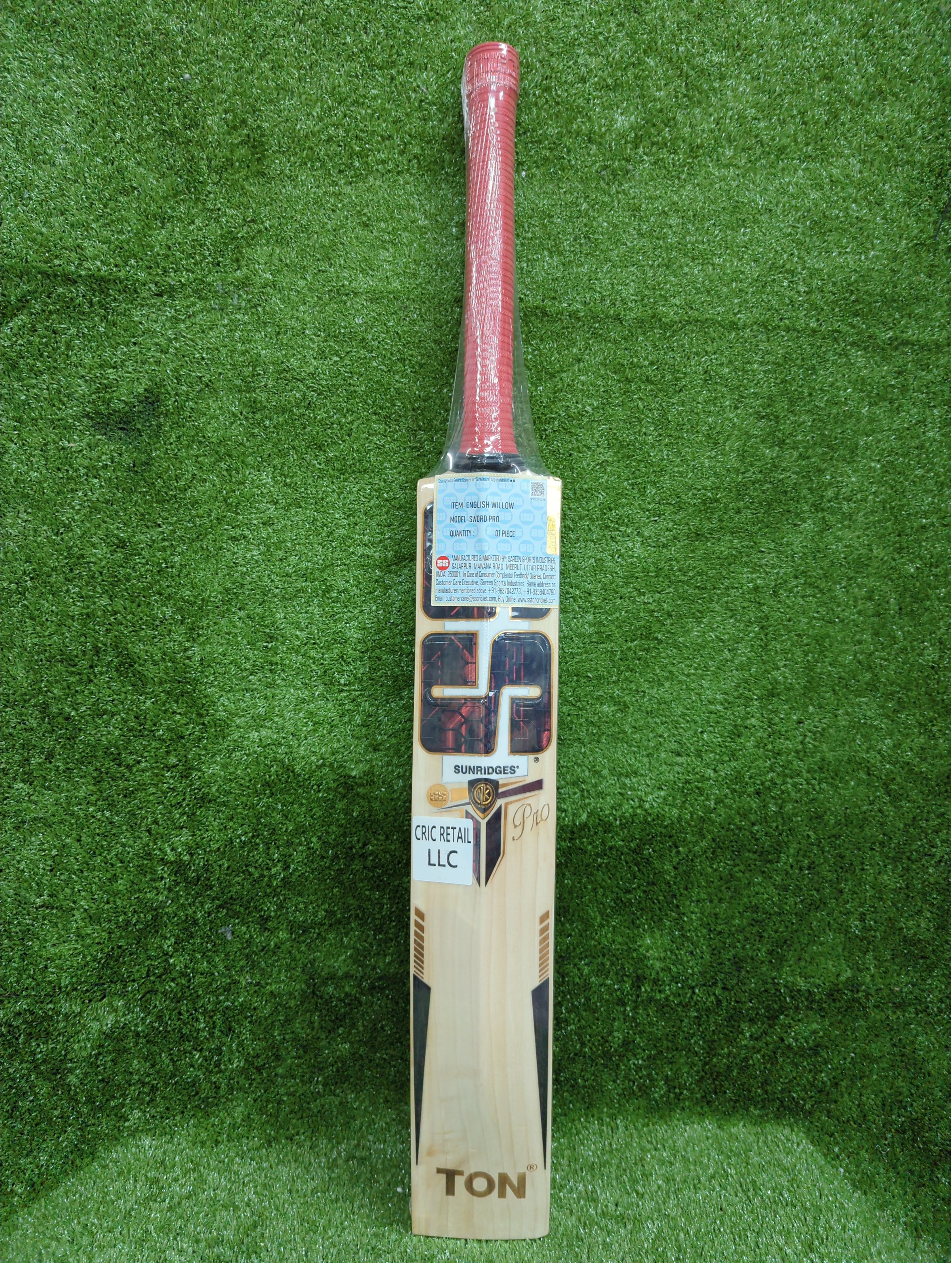 SS Sword Pro English Willow Cricket Bat SS